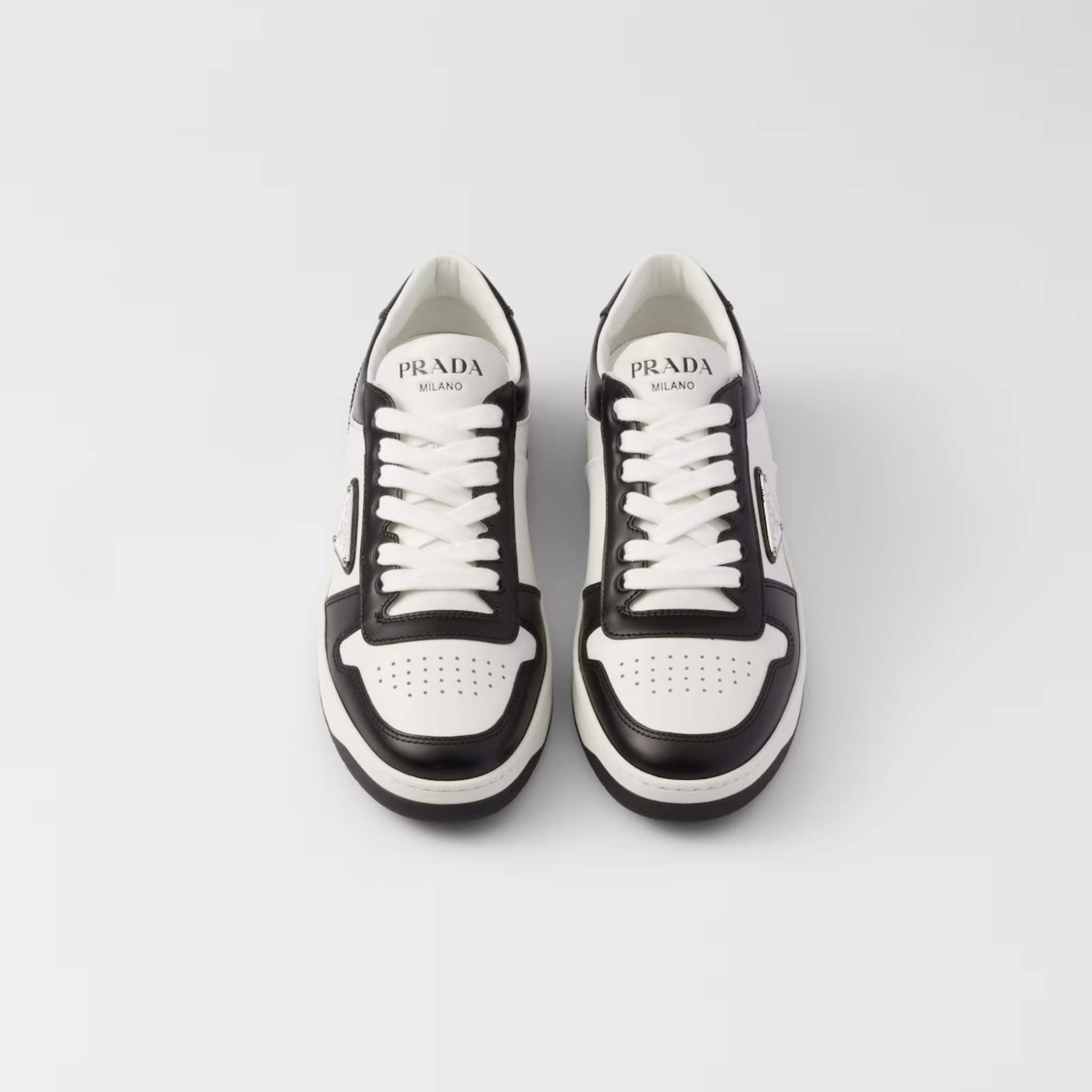 Downtown Perforated Leather Sneakers