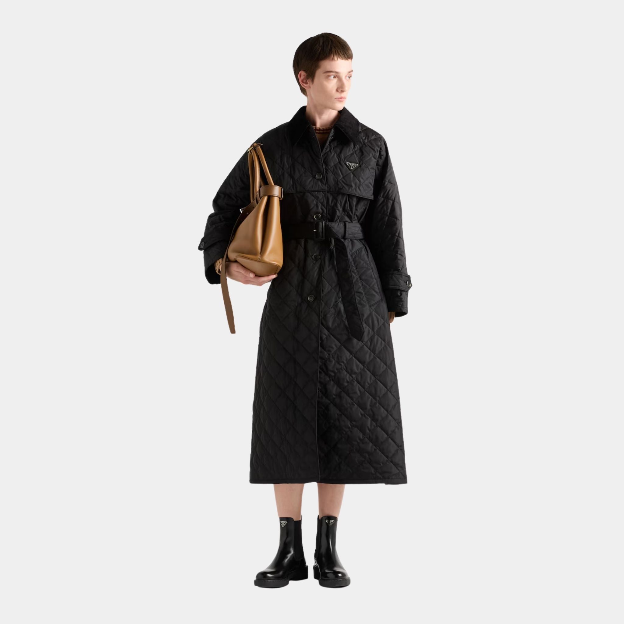Lightweight Re-Nylon Trench Coat