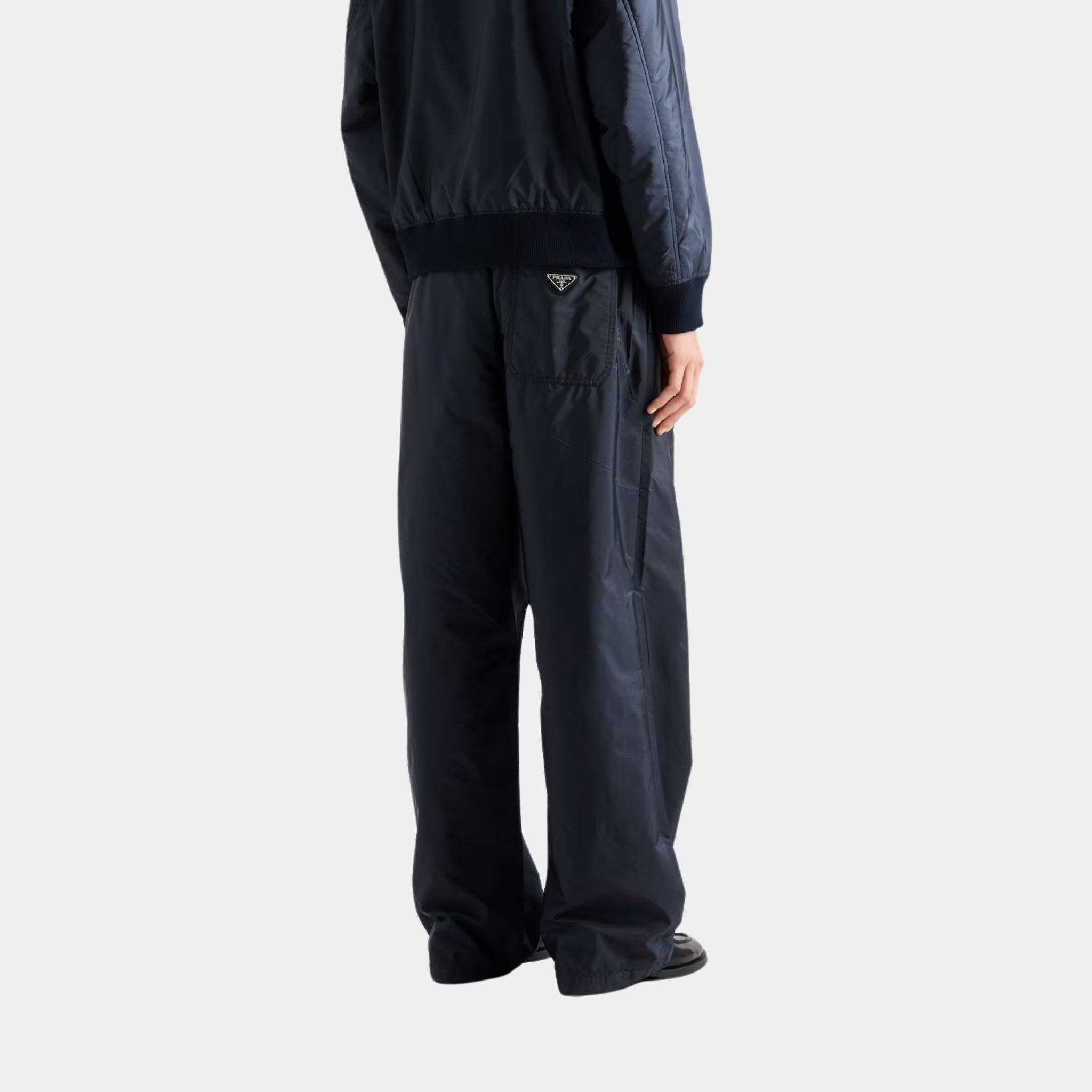Lightweight Re-Nylon Wide Leg Pants