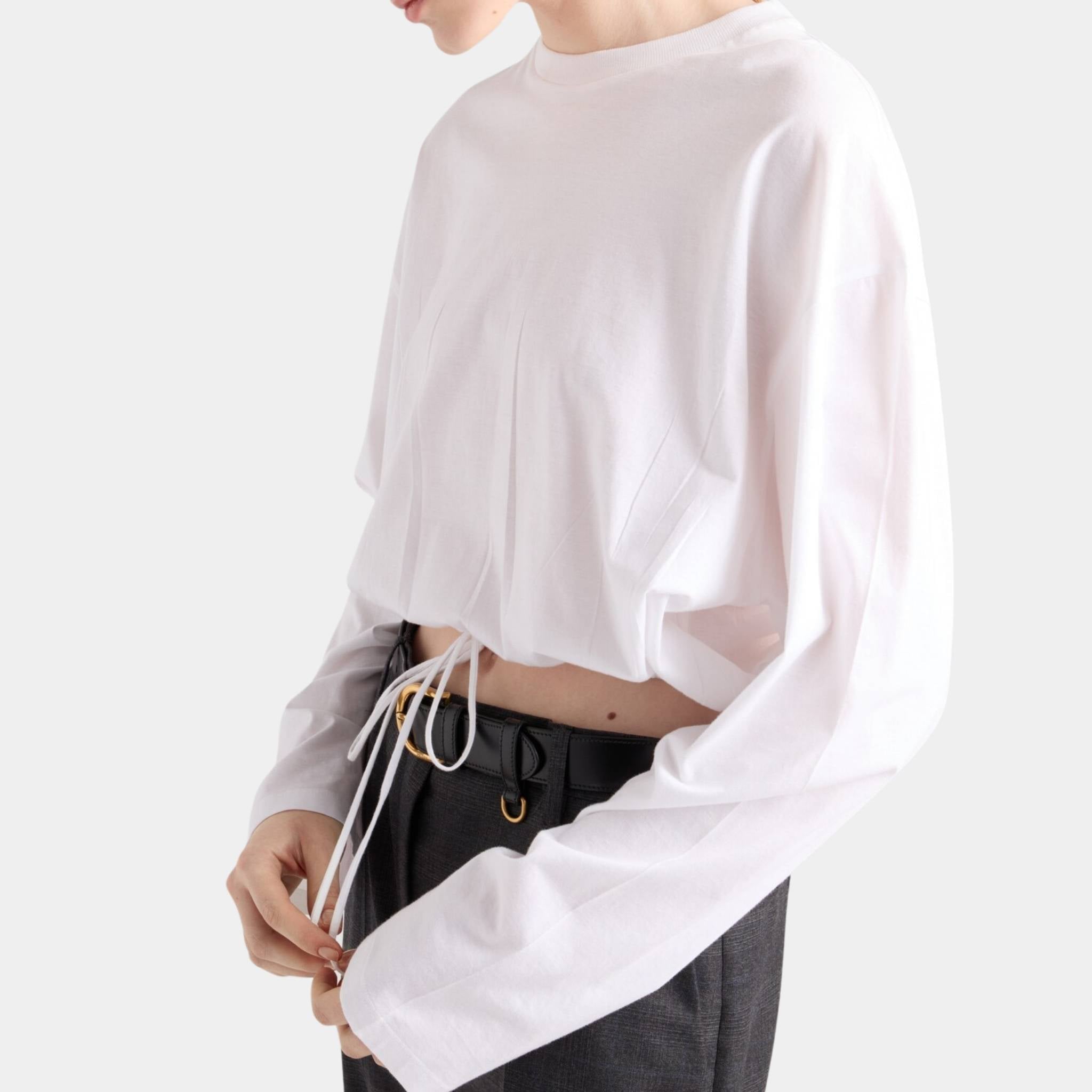 Long-sleeved Jersey T-shirt