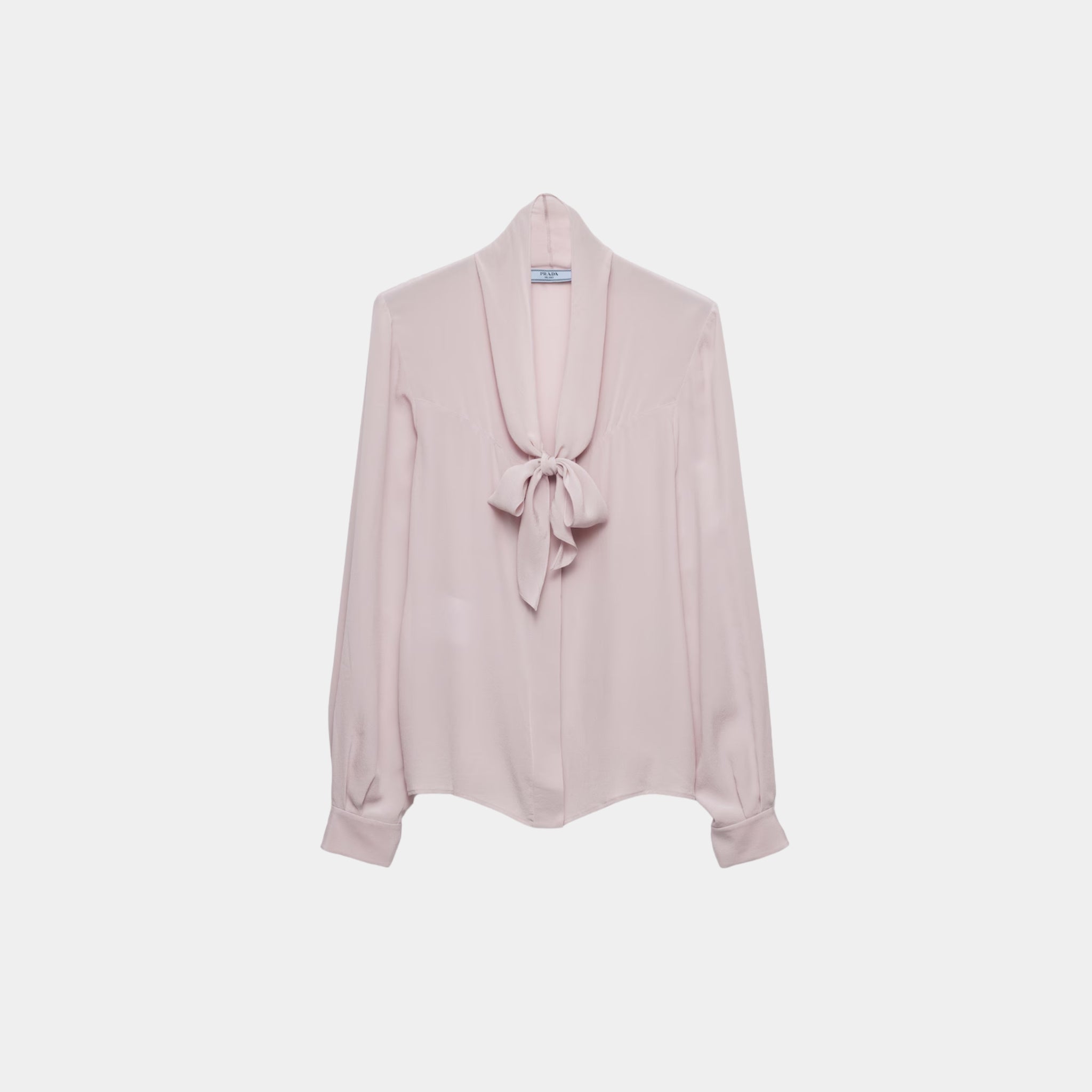 Marocain Shirt With Scarf