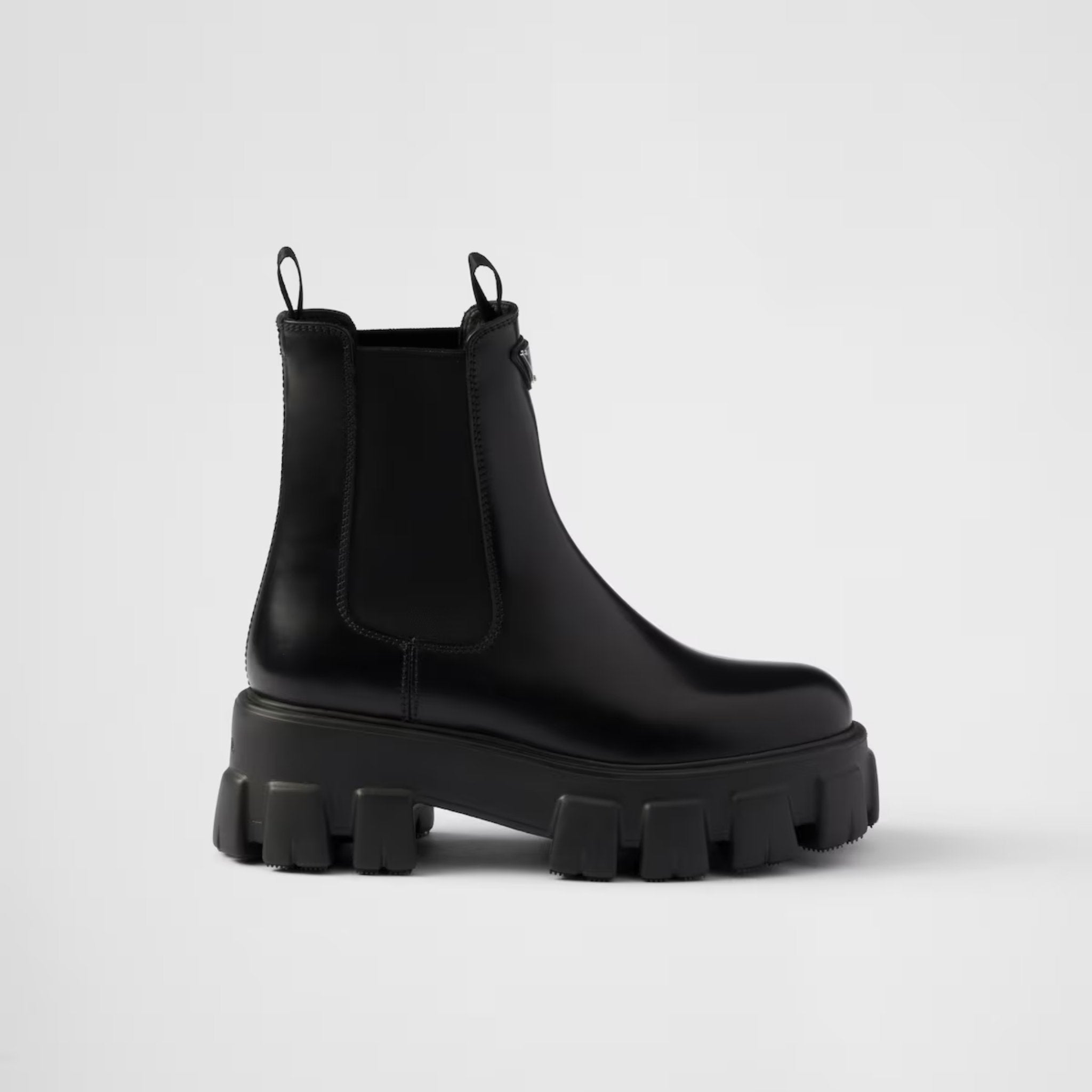 Monolith Brushed Leather Chelsea Boots