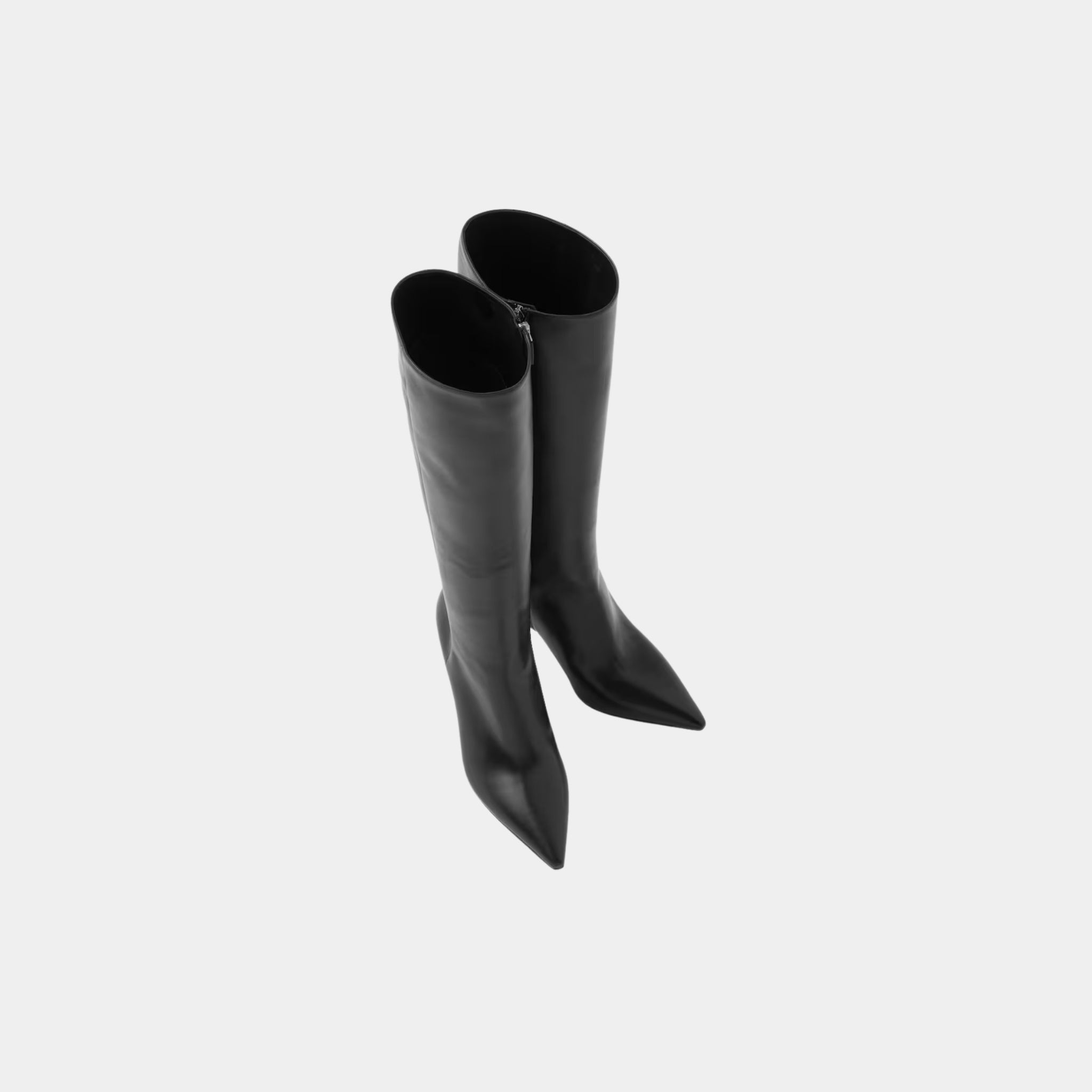 Nappa Leather Knee High Boots