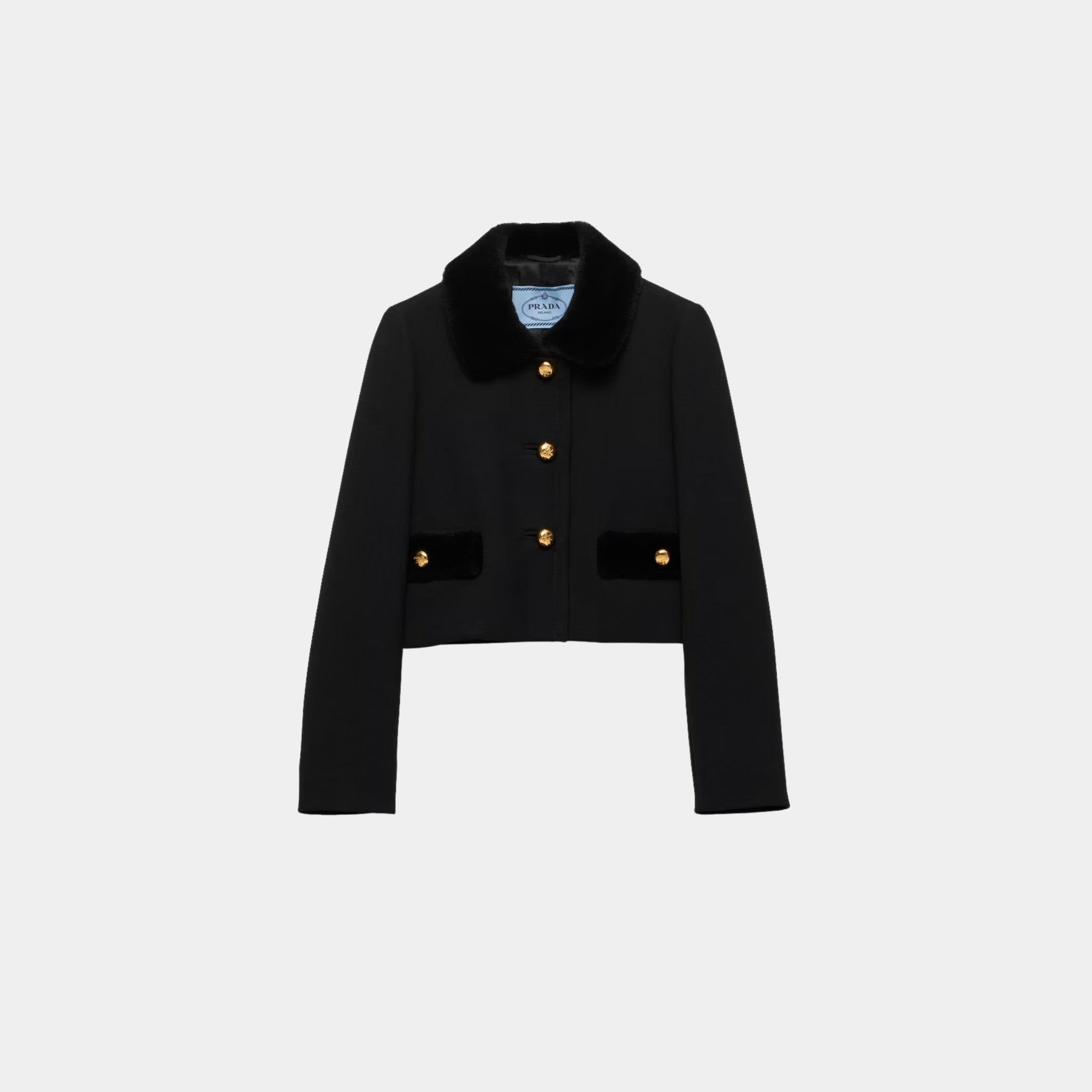 Natté Single-breasted Jacket