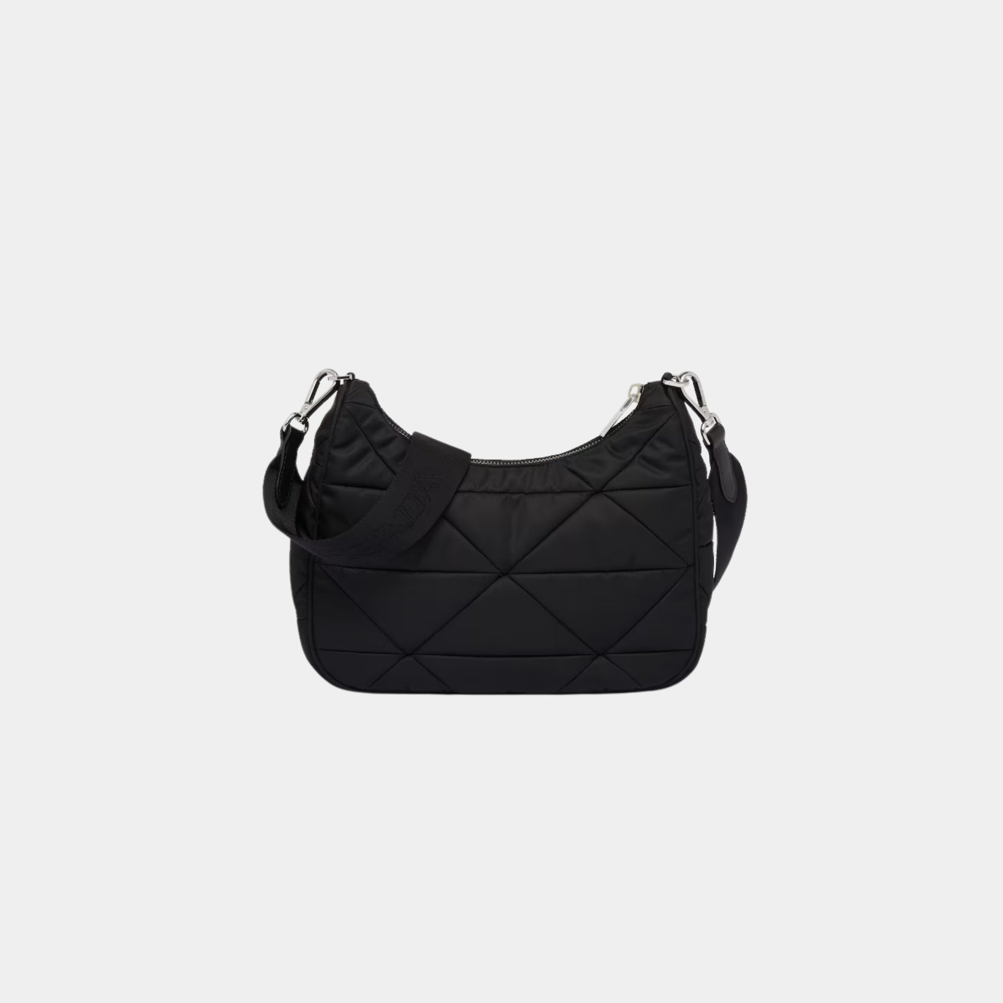 Padded Re-Nylon Shoulder Bag