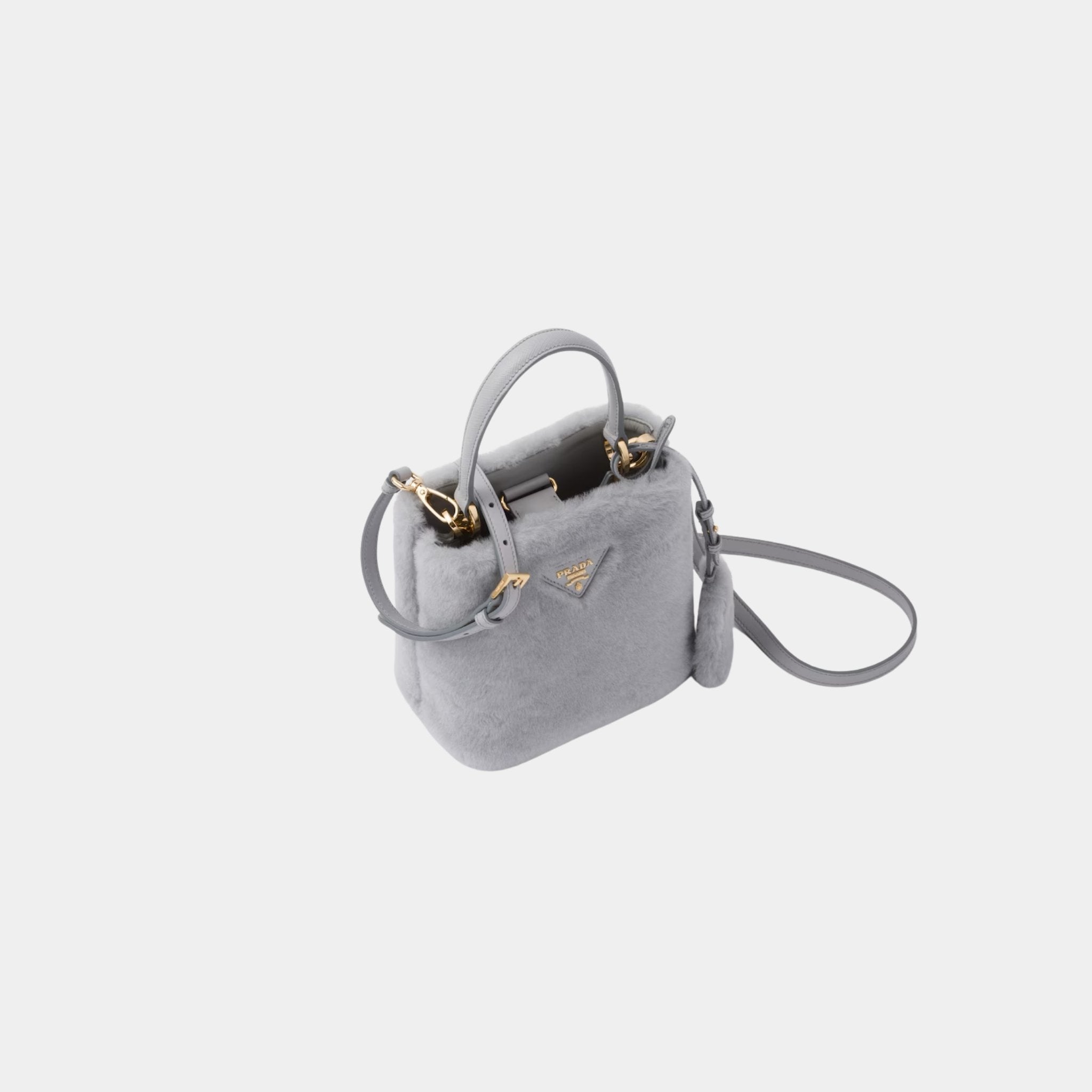 Panier Shearling Mini Bag