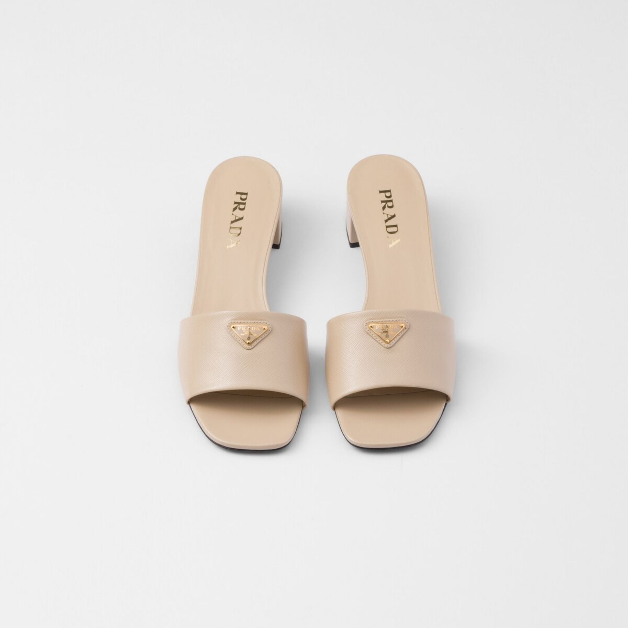 Saffiano Patent Leather Sandals