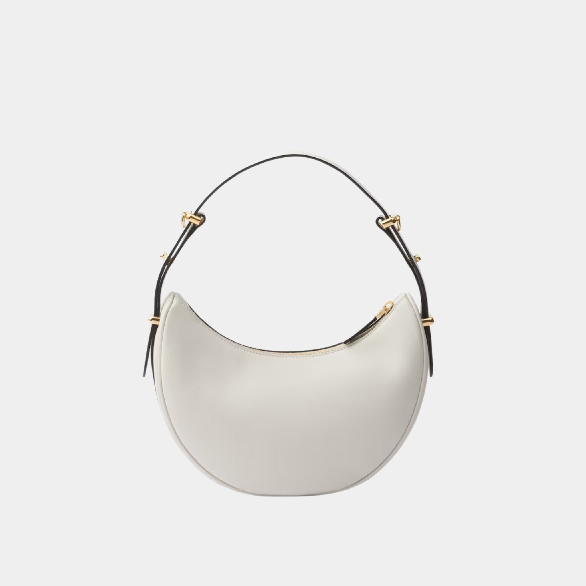 Small Arque Leather Shoulder Bag