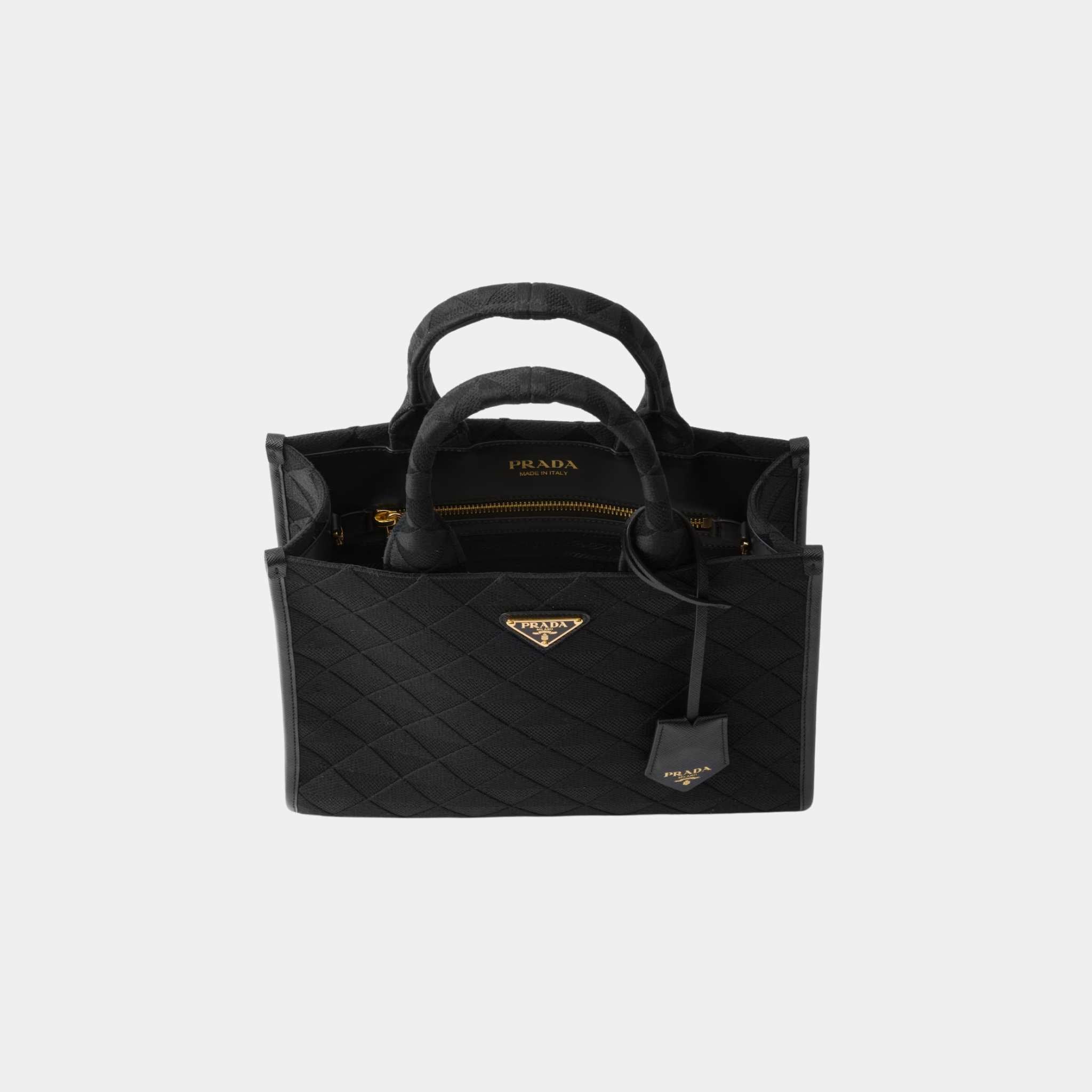 Symbole Medium Embroidered Fabric Bag