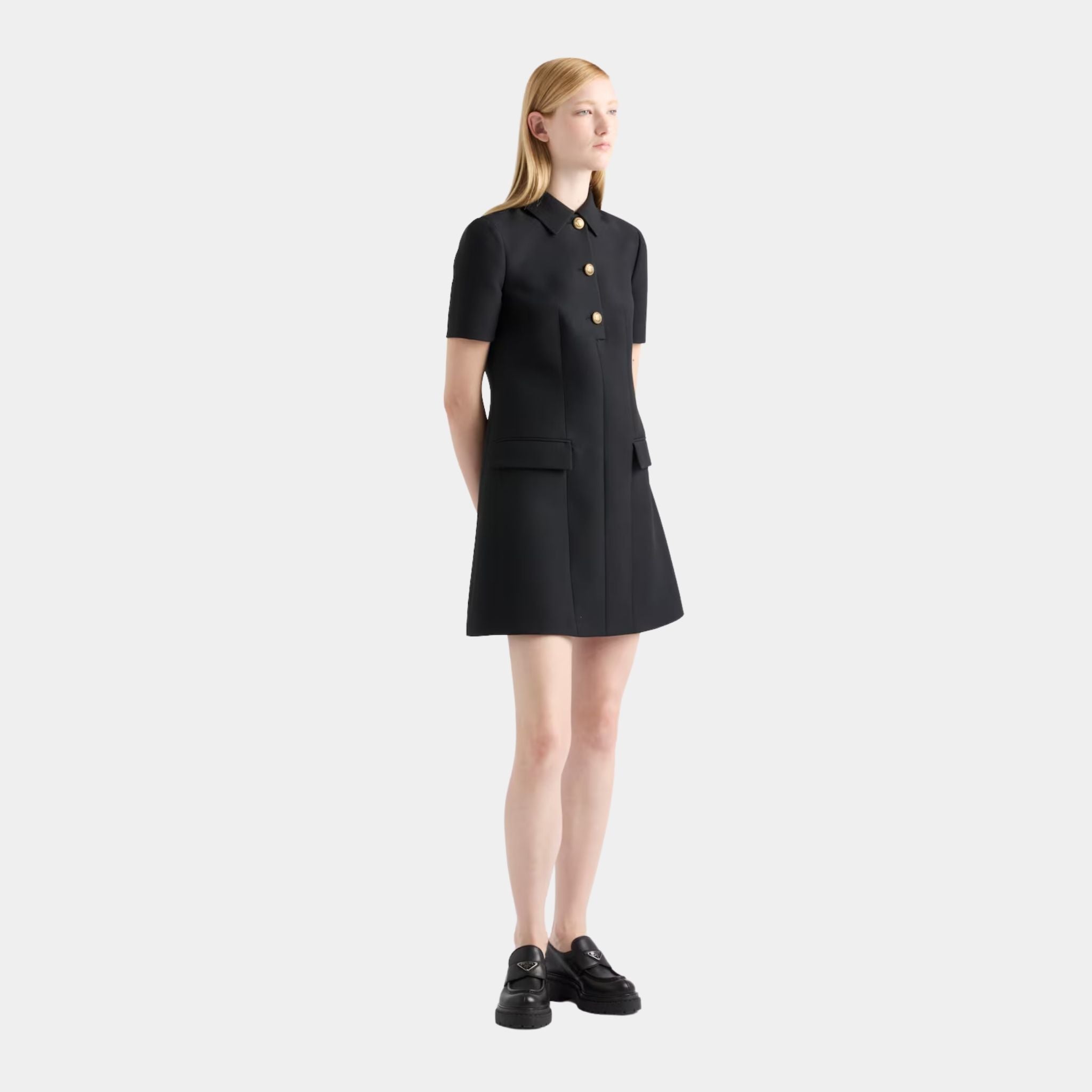 Tricotine Black Mini-Dress