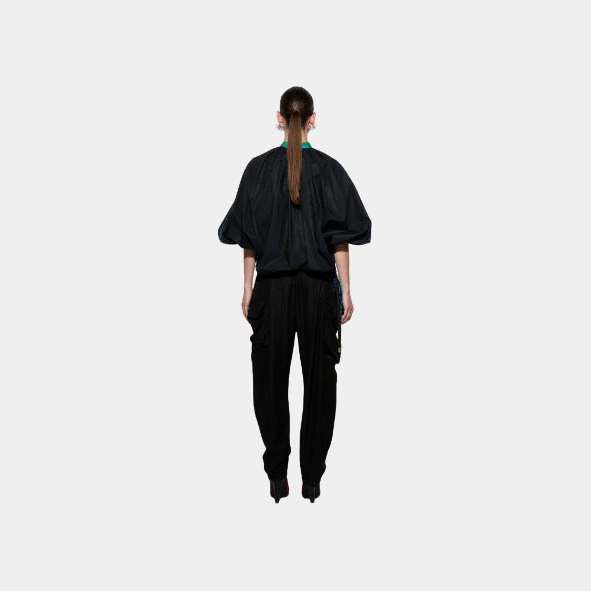 Cargo Cotton Balloon Fit Pants