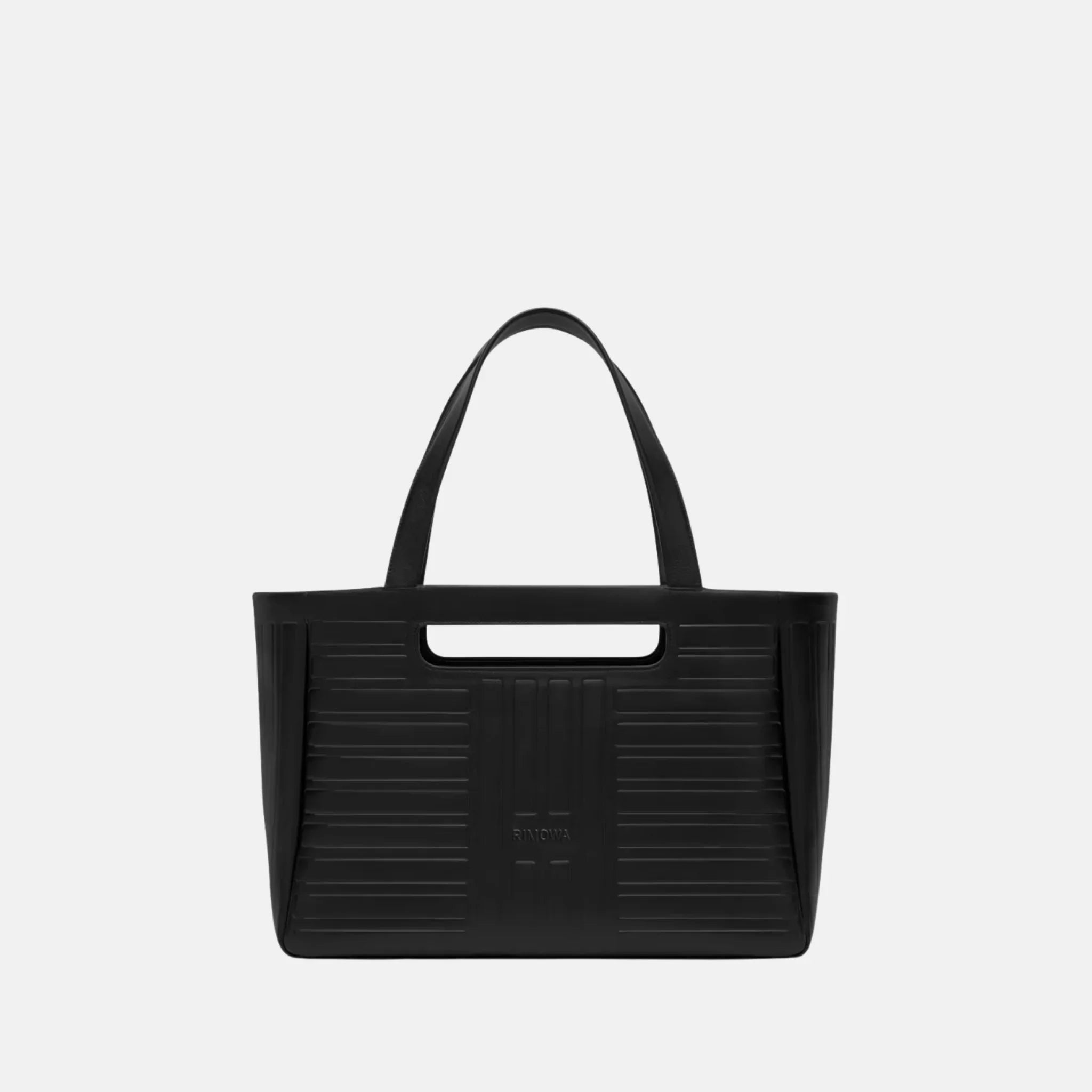 Groove Leather Shopping Bag