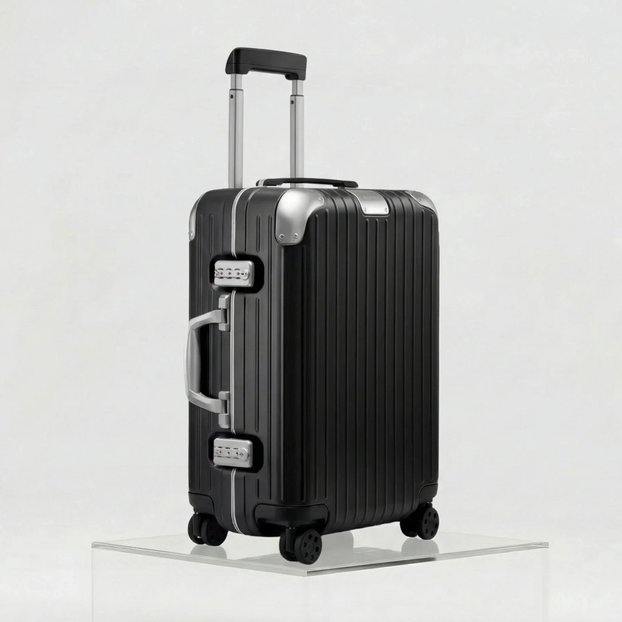 Rimowa Hybrid Cabin, Black, Side, Studio