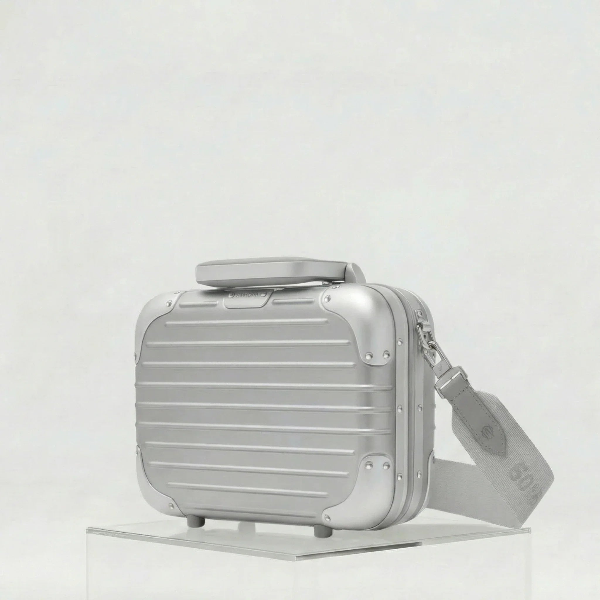 Rimowa Original Aluminium Cross Body Bag, Silver