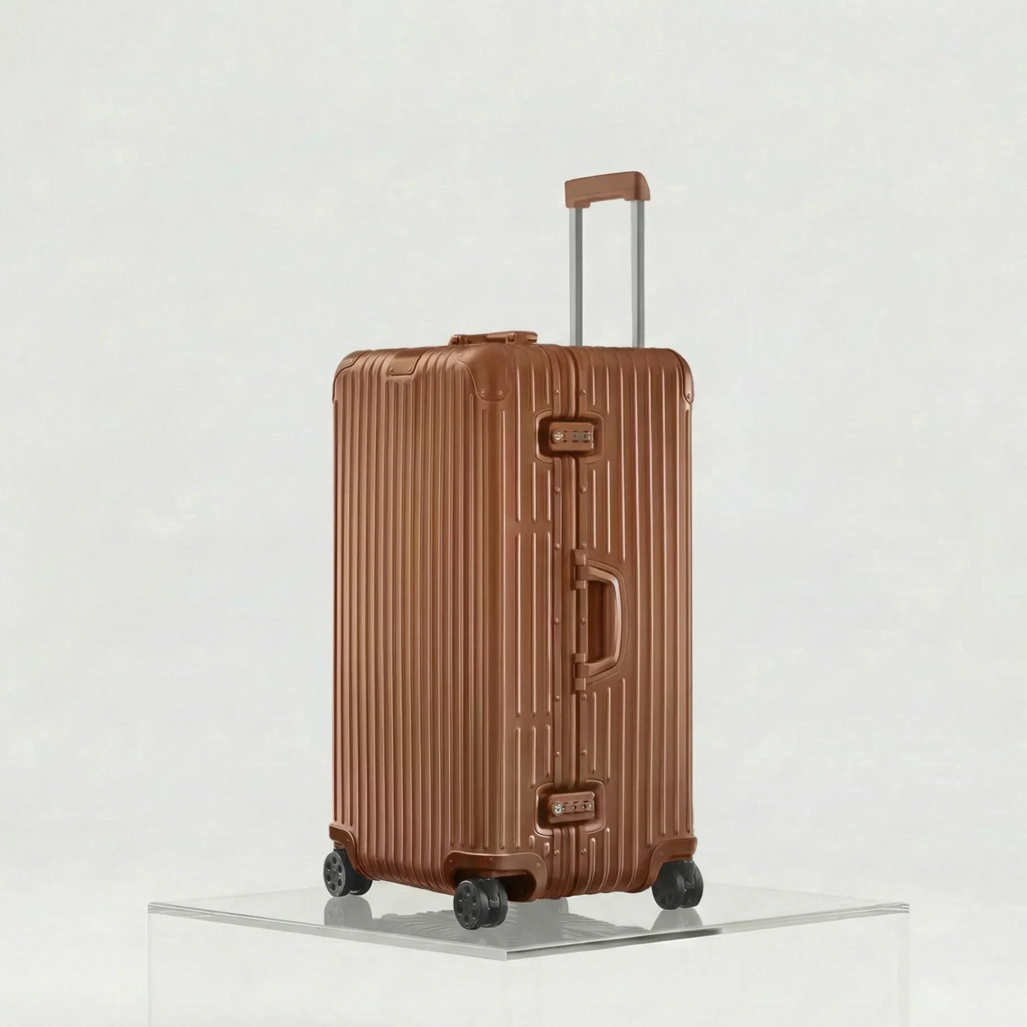 Rimowa Original Trunk Plus, Bronze Brown, Side