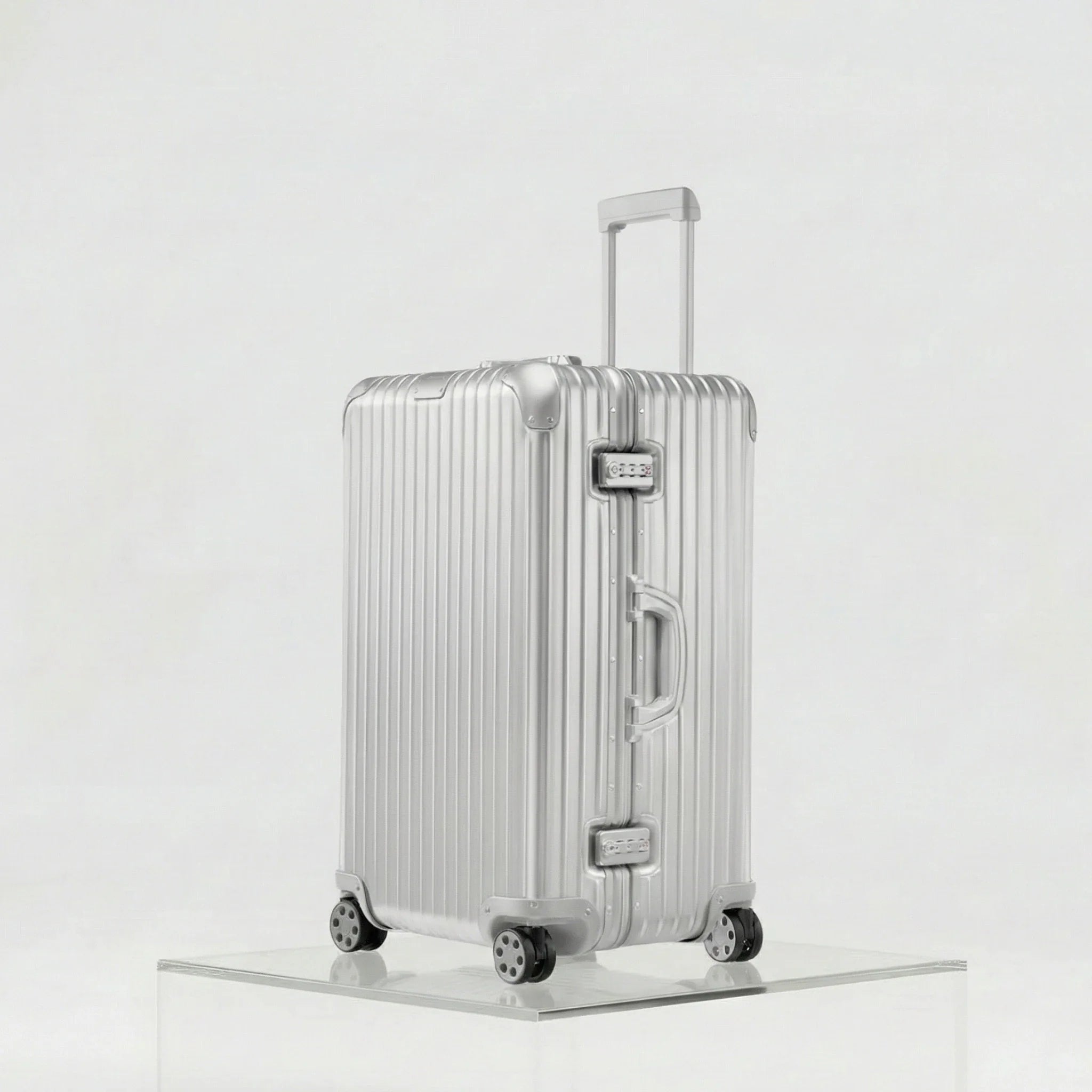Rimowa Original Trunk, Silver, Side