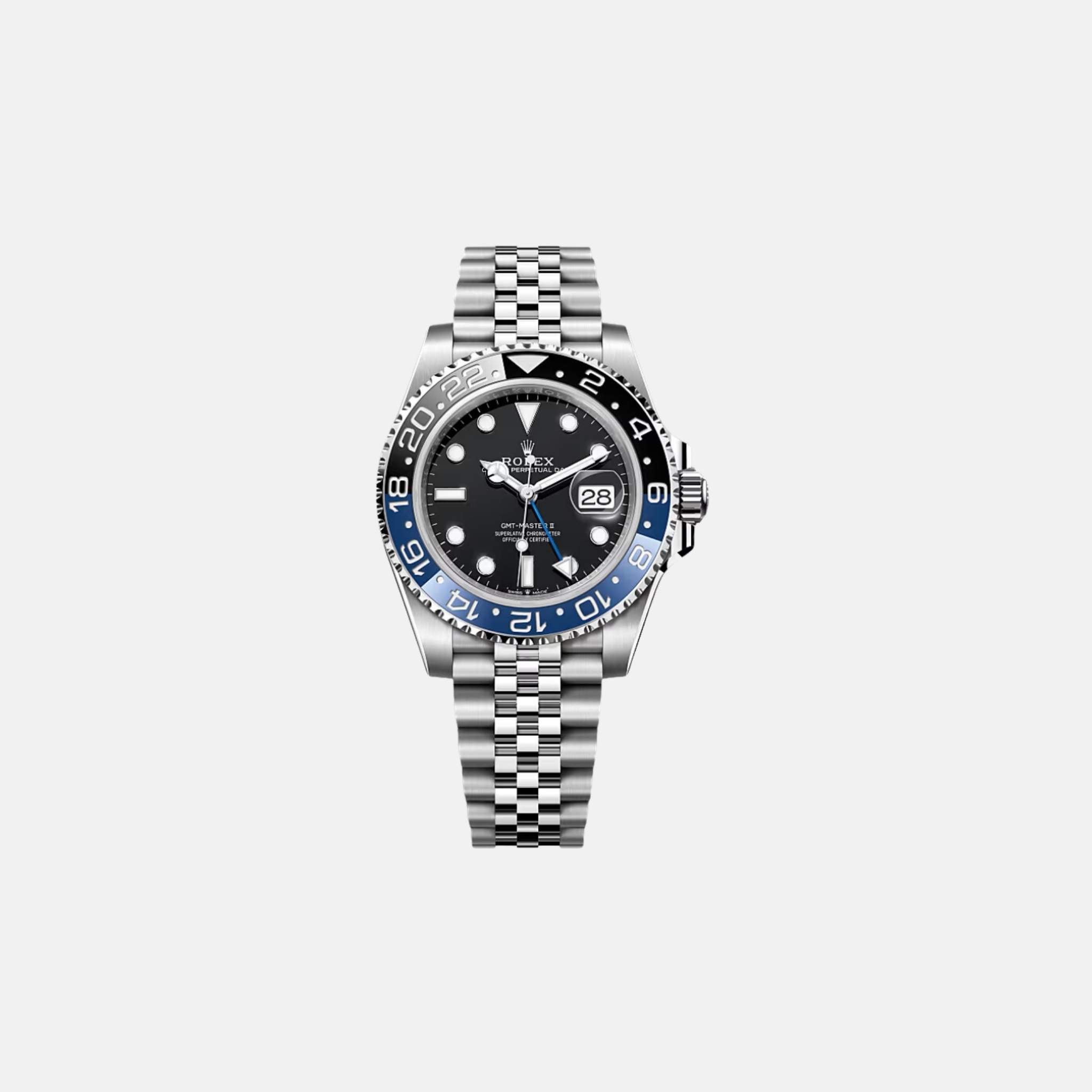 GMT-Master II 126710BLNR Batman Jubilee 40mm Steel
