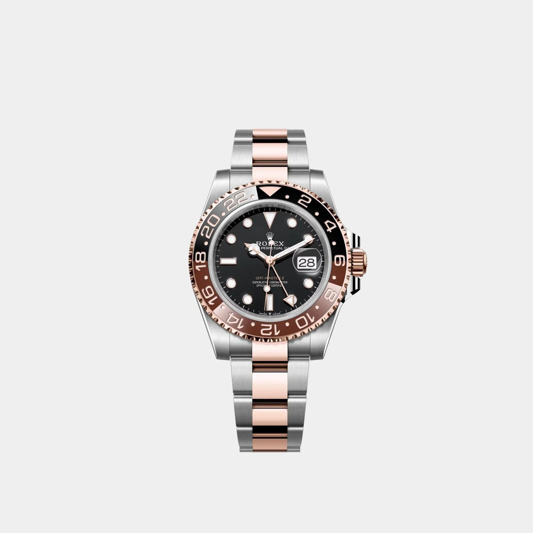 GMT-Master II 126711CHNR-0002 Black Dial Rootbeer Oyster