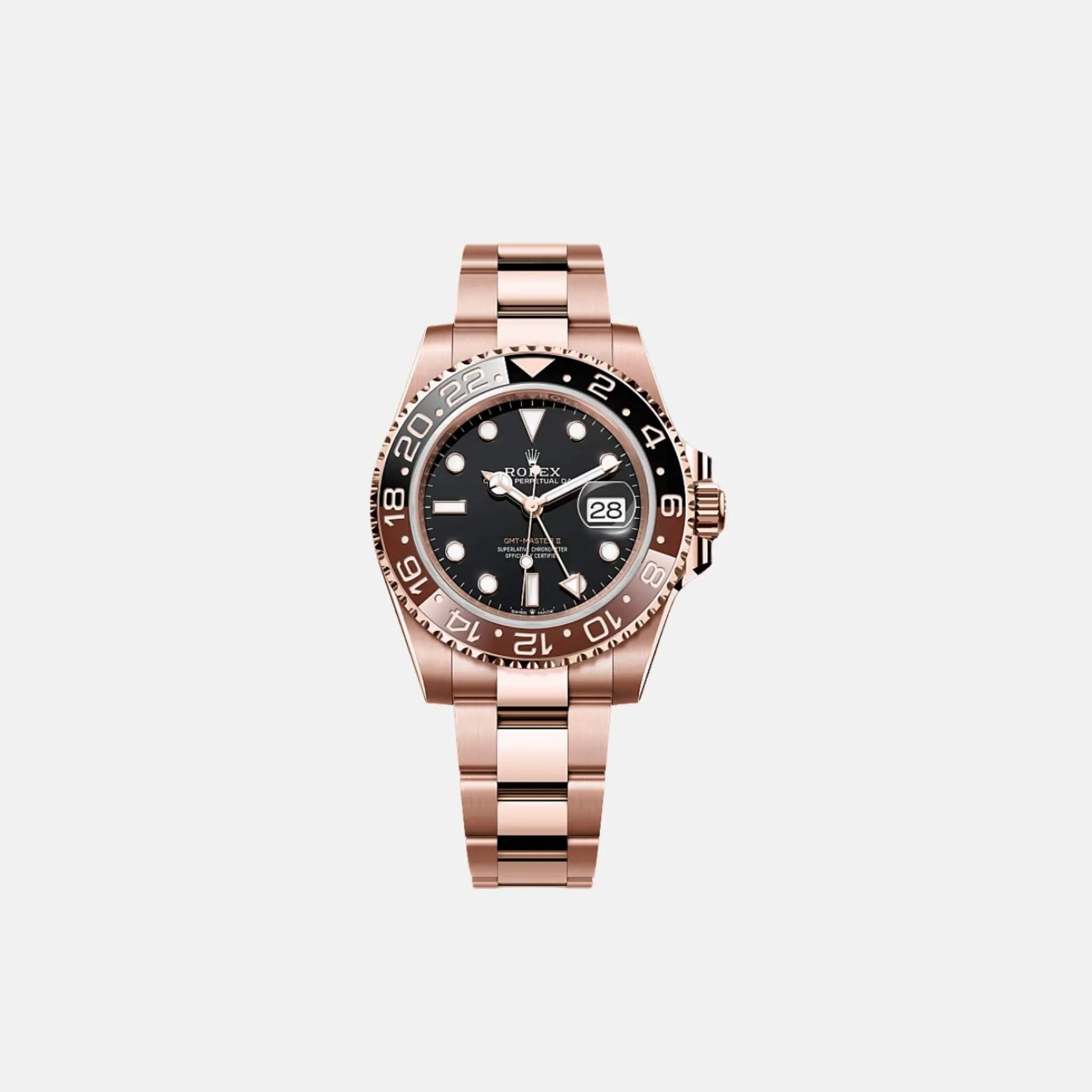 GMT-Master II 126715CHNR-0001 Rootbeer Rose Gold 40mm
