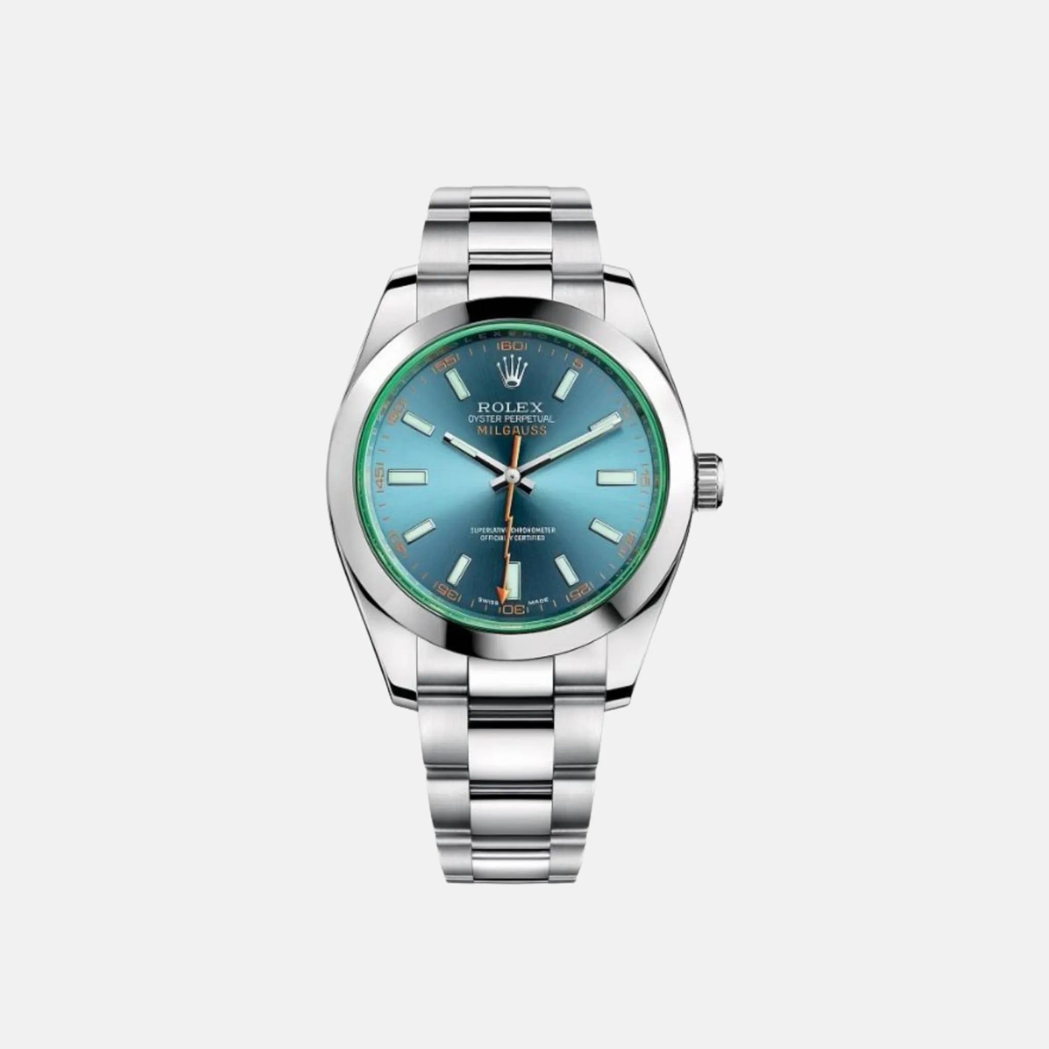 Milgauss 116400GV-0002 Z-Blue Dial Oystersteel 40mm