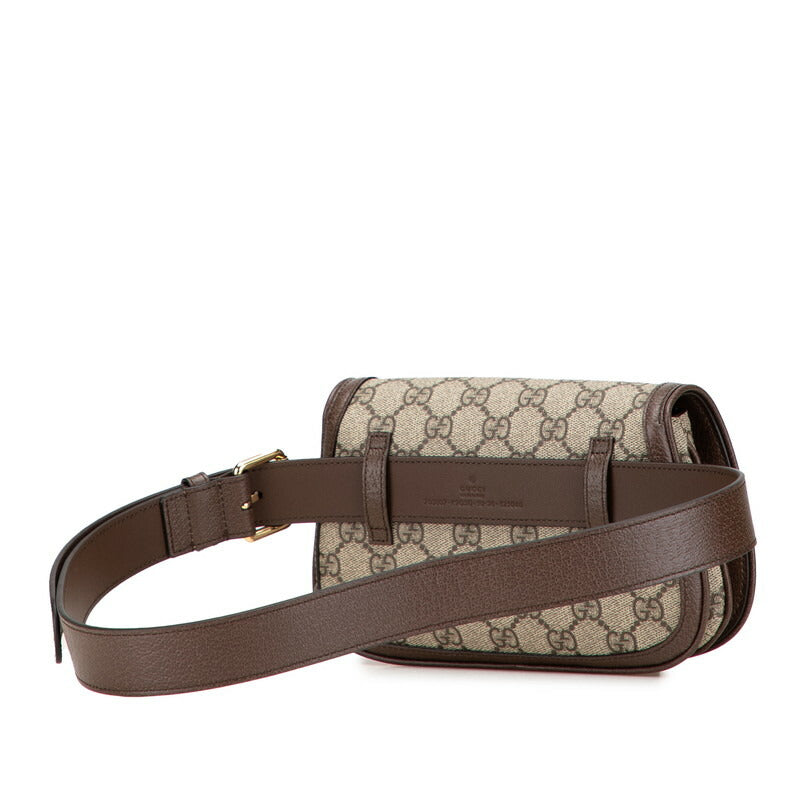 Gucci Blondie GG Supreme PVC Leather Belt Bag