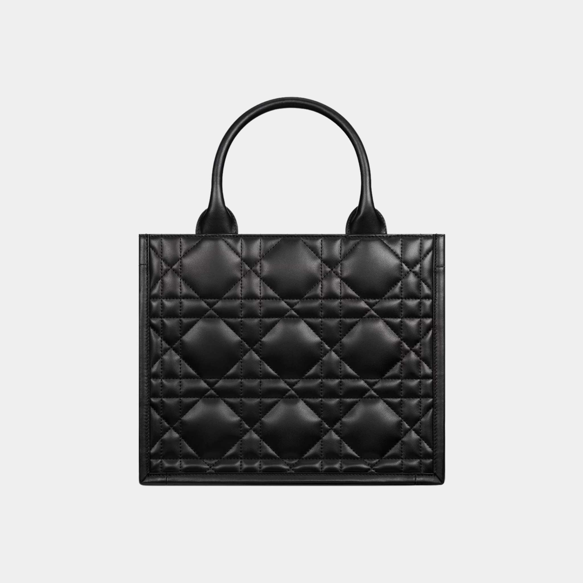 Small Dior Book Tote Macrocannage Calfskin