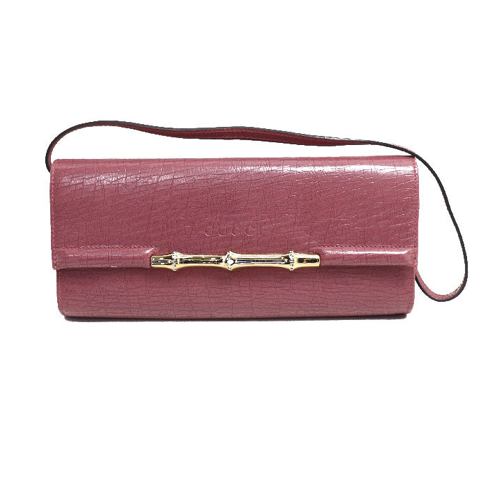 Gucci Bamboo 2way shoulder bag Leather