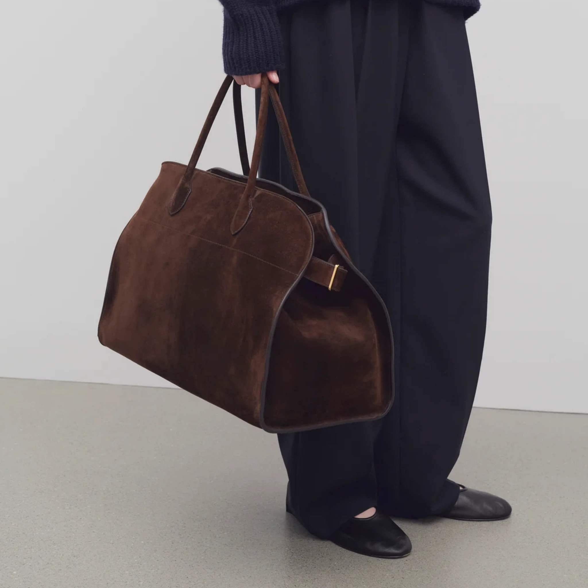 Soft Margaux 17 Bag In Suede