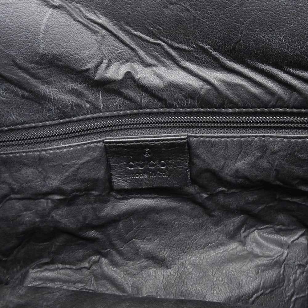 Gucci Canvas Leather Handbag Tote