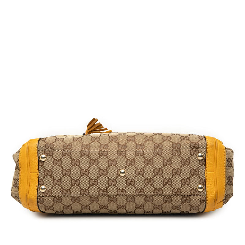 Gucci Bamboo GG Canvas 2way Bag