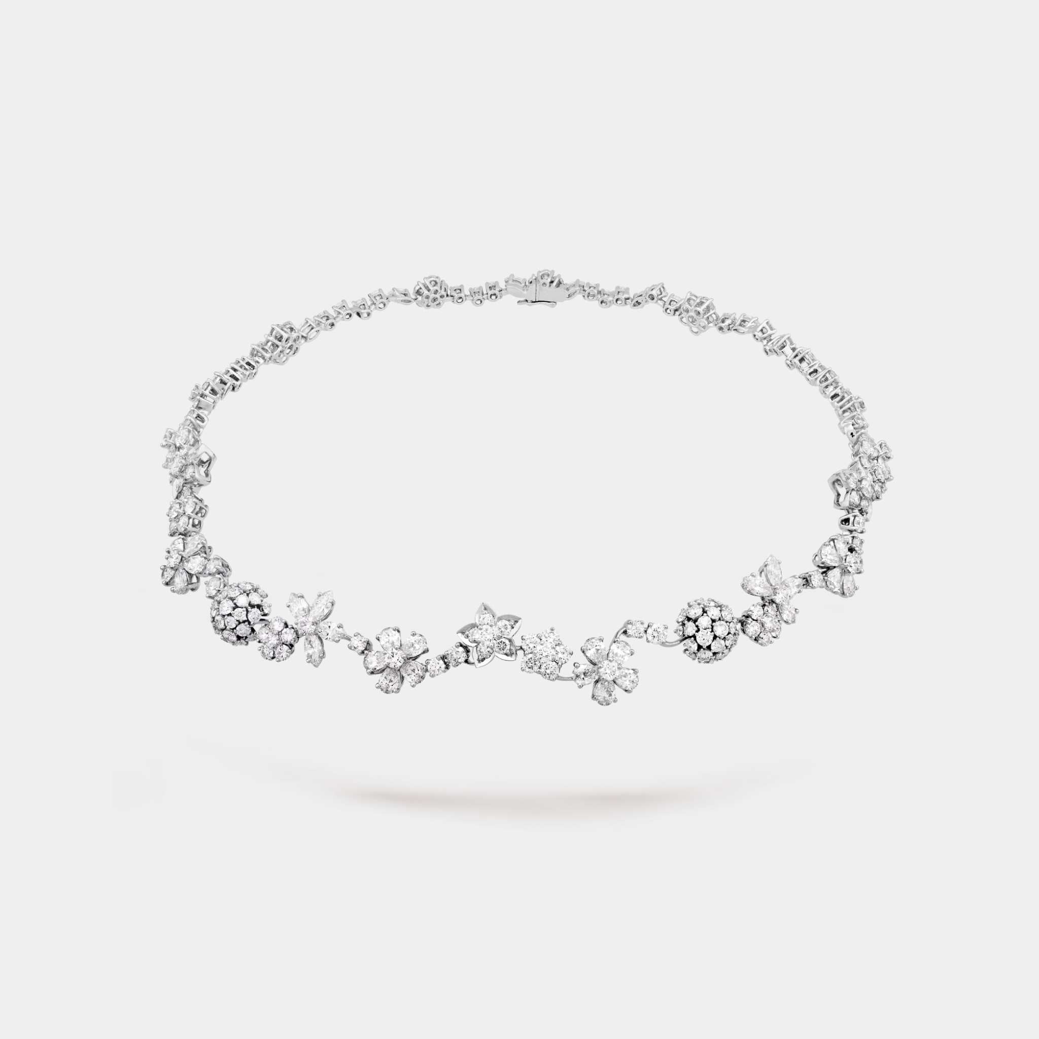 Folie des Prés Necklace White Gold Diamond