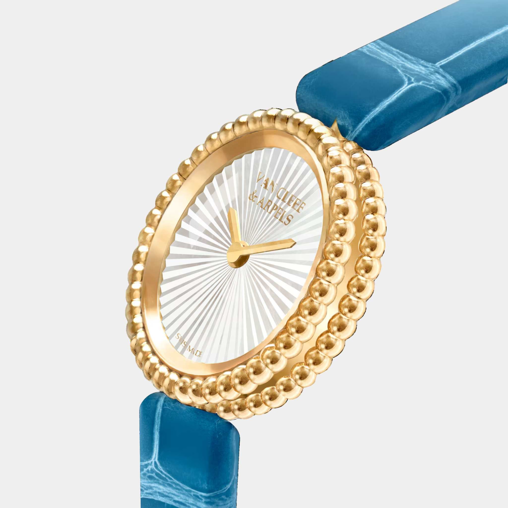 Perlée Watch 23 mm Yellow Gold Mother Of Pearl