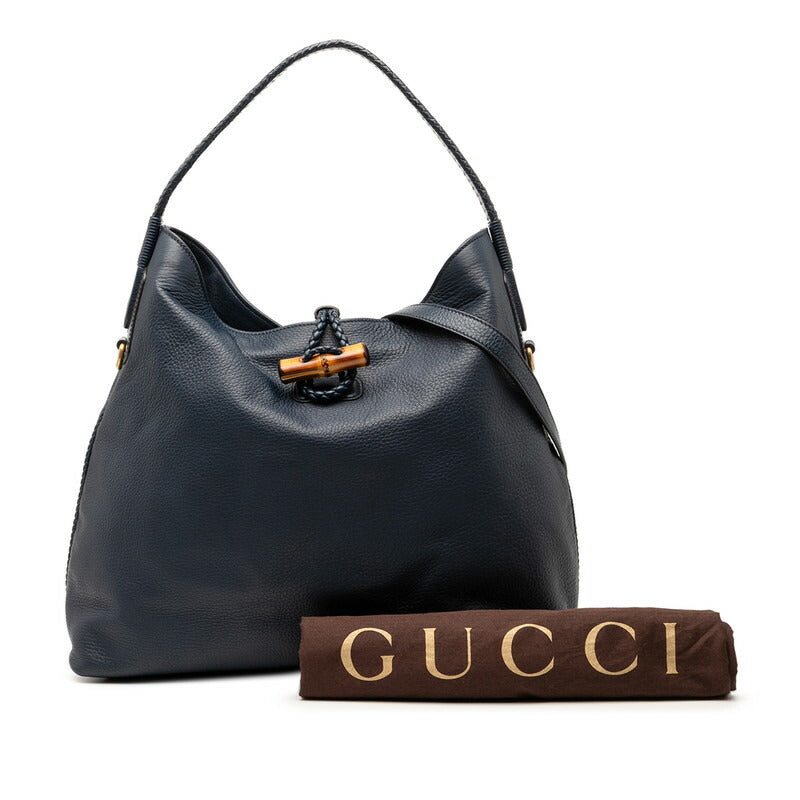 Gucci Bamboo Leather 2way Bag