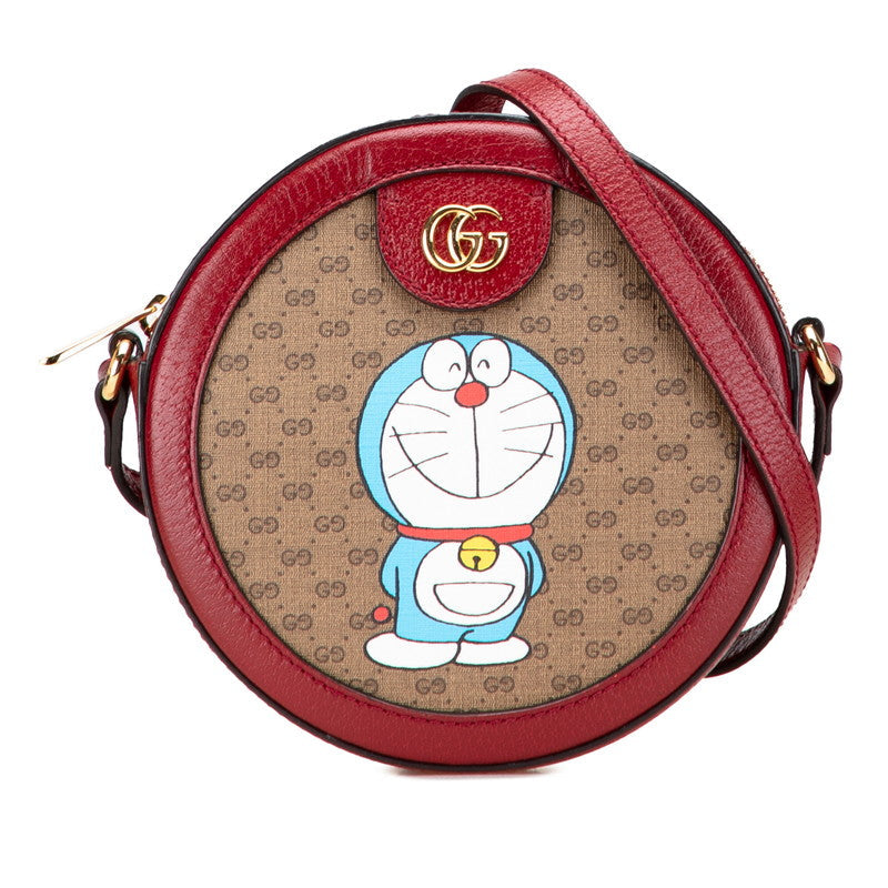 Gucci Doraemon Mini GG Supreme PVC Shoulder Bag