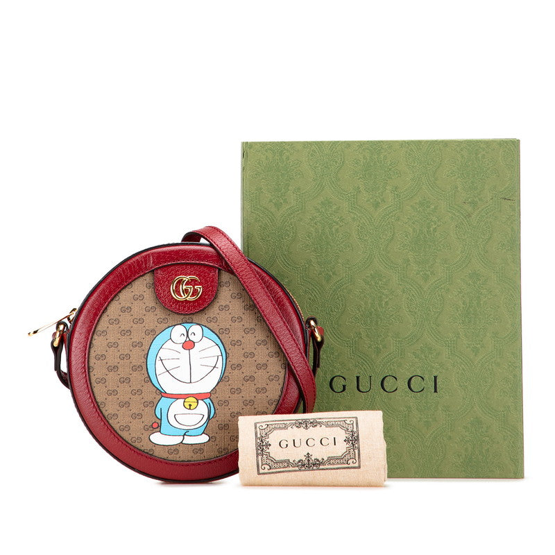 Gucci Doraemon Mini GG Supreme PVC Shoulder Bag