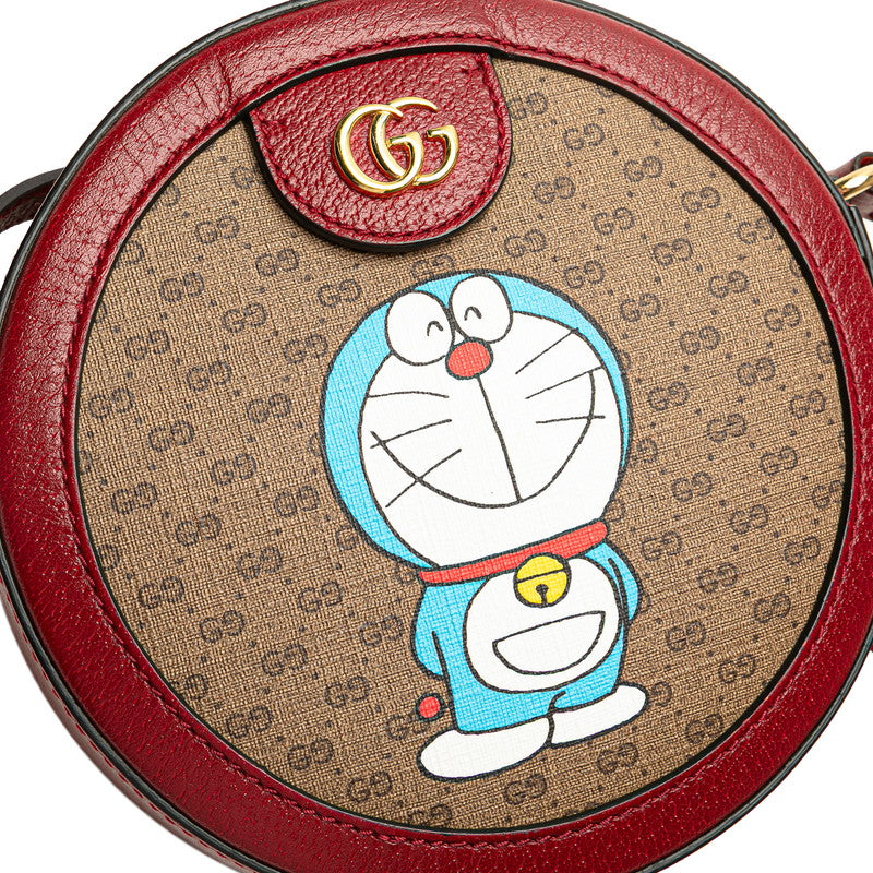 Gucci Doraemon Mini GG Supreme PVC Shoulder Bag