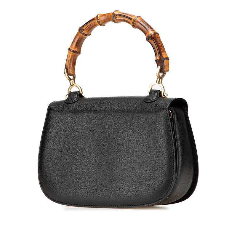 Gucci Bamboo Leather 2way Bag
