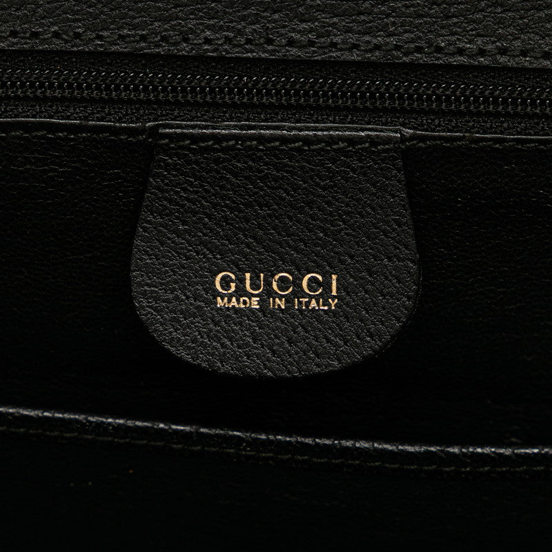 Gucci Bamboo Leather 2way Bag
