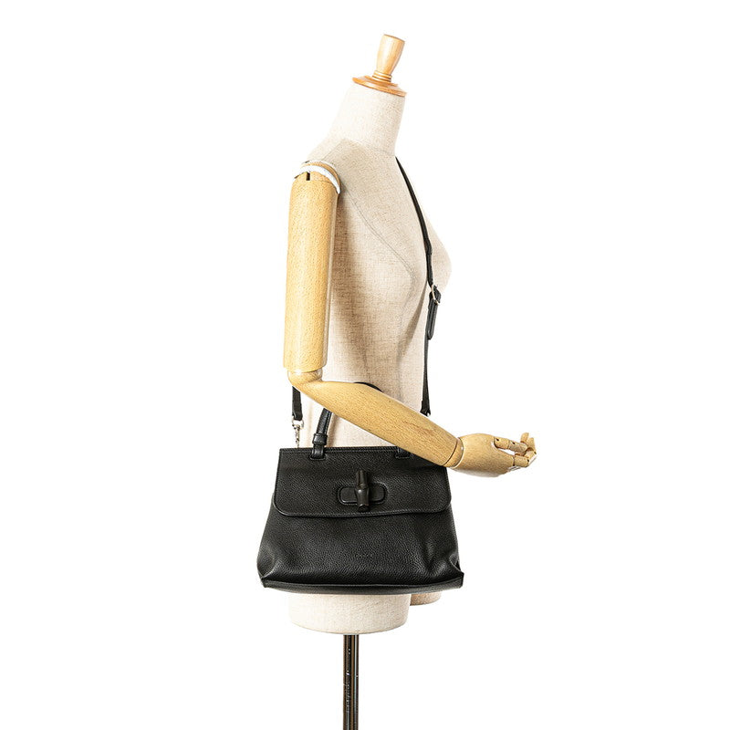 Gucci Bamboo Daily Leather 2way Bag