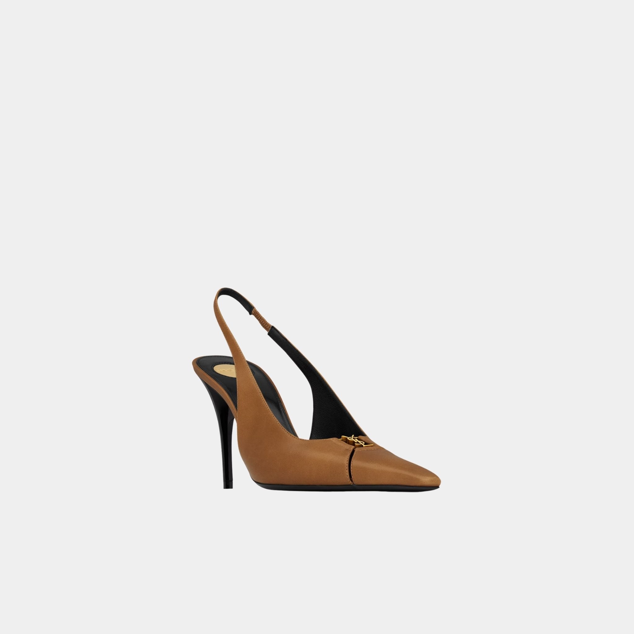 Babylone Breteuil Slingback Pumps Smooth Leather