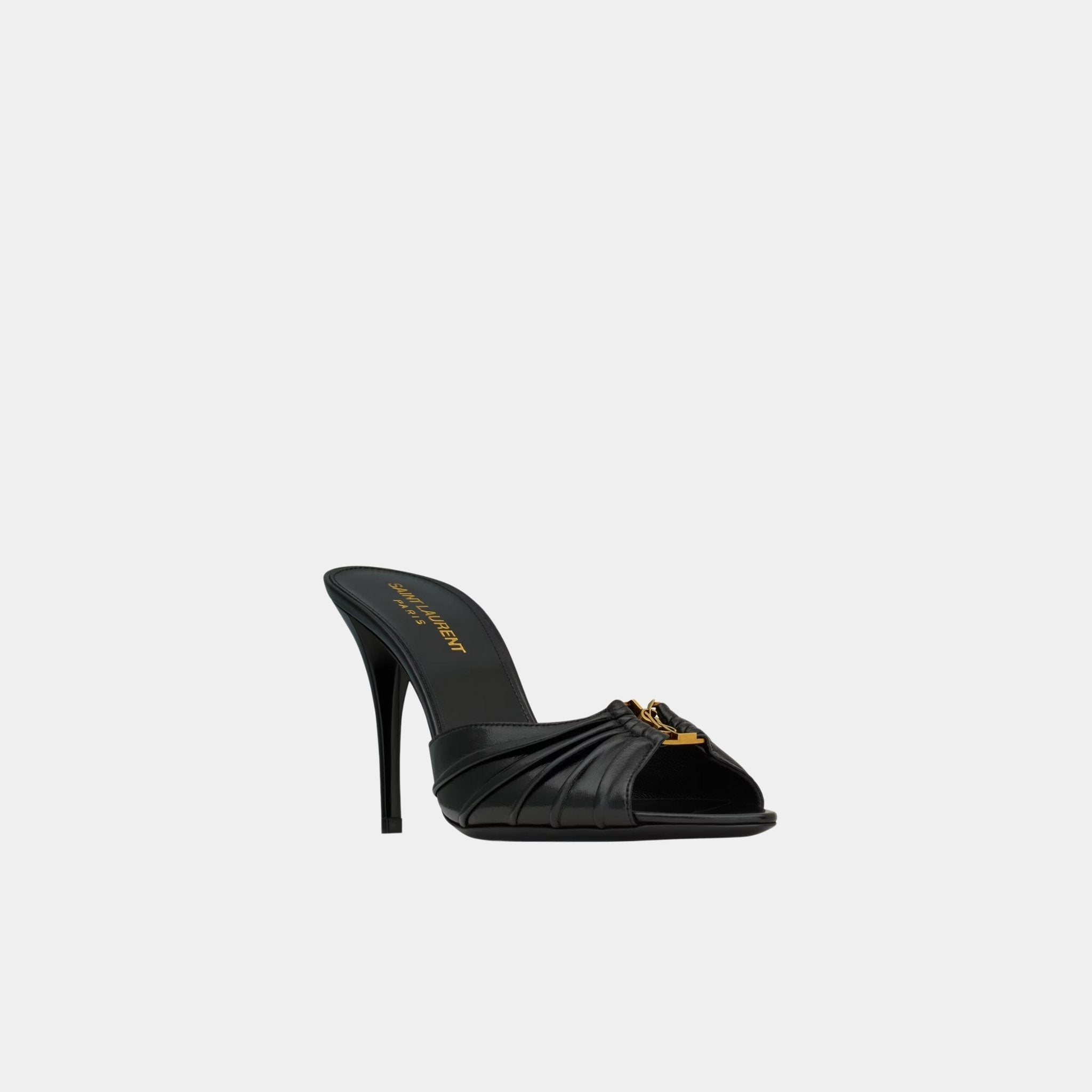 Babylone Mules In Smooth Lambskin Leather