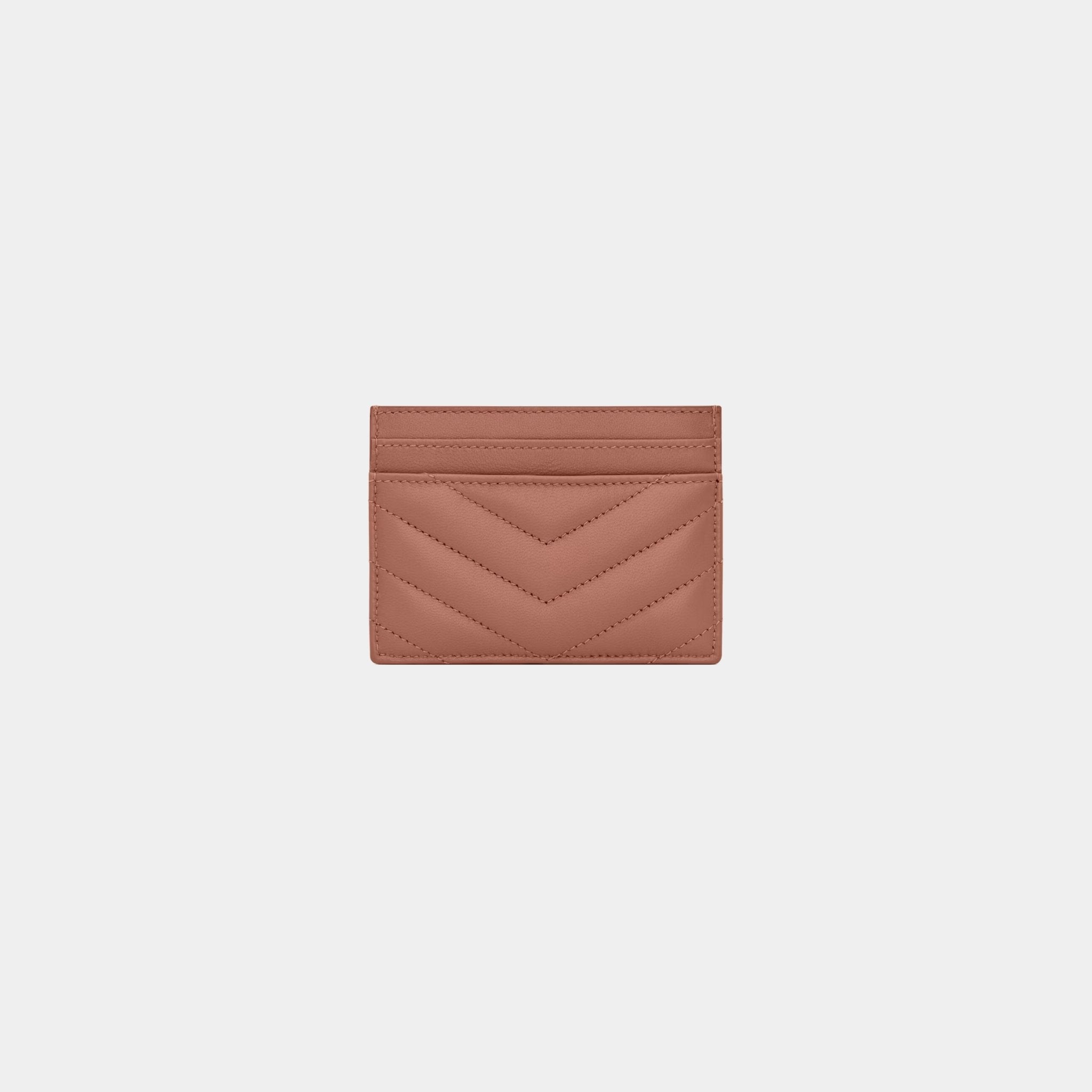 Cassandre Matelasse Card Case In Lambskin