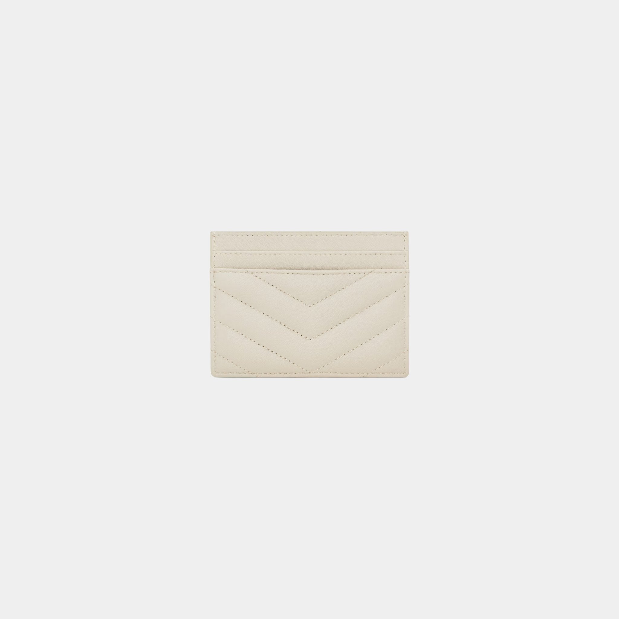 Cassandre Matelasse Card Case In Lambskin