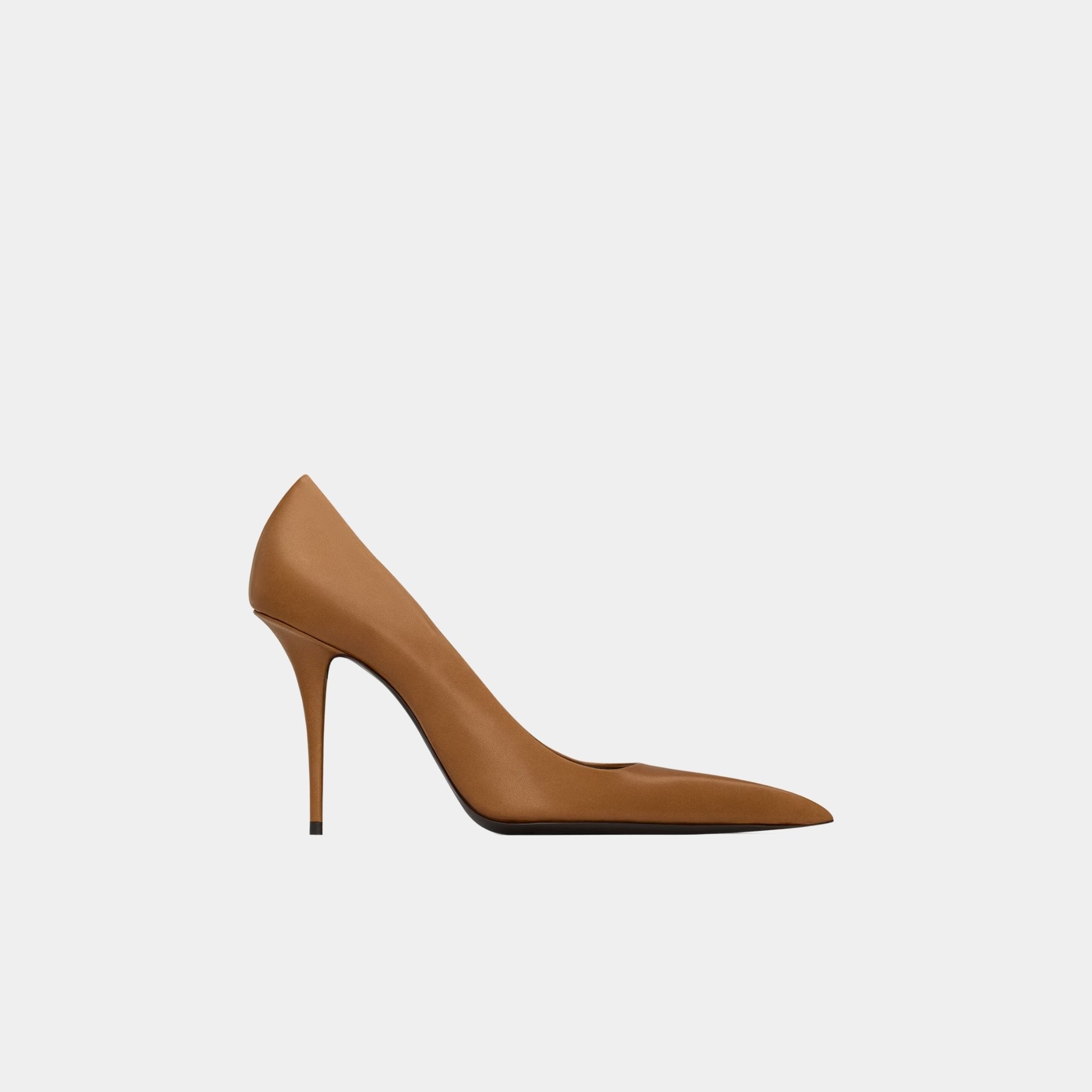 Elysee Pumps In Smooth Leather Macadamia