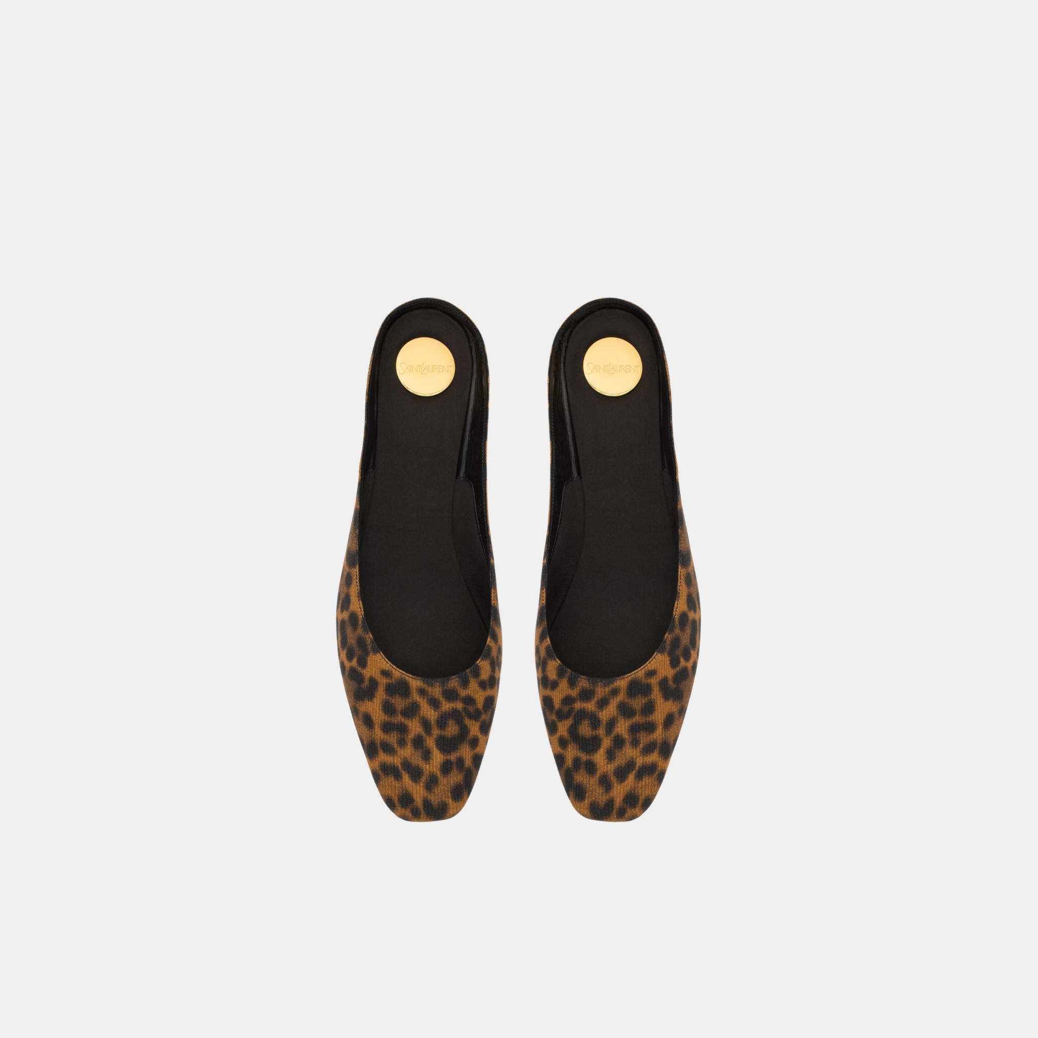 Lido Slip-Ons In Leopard Grosgrain