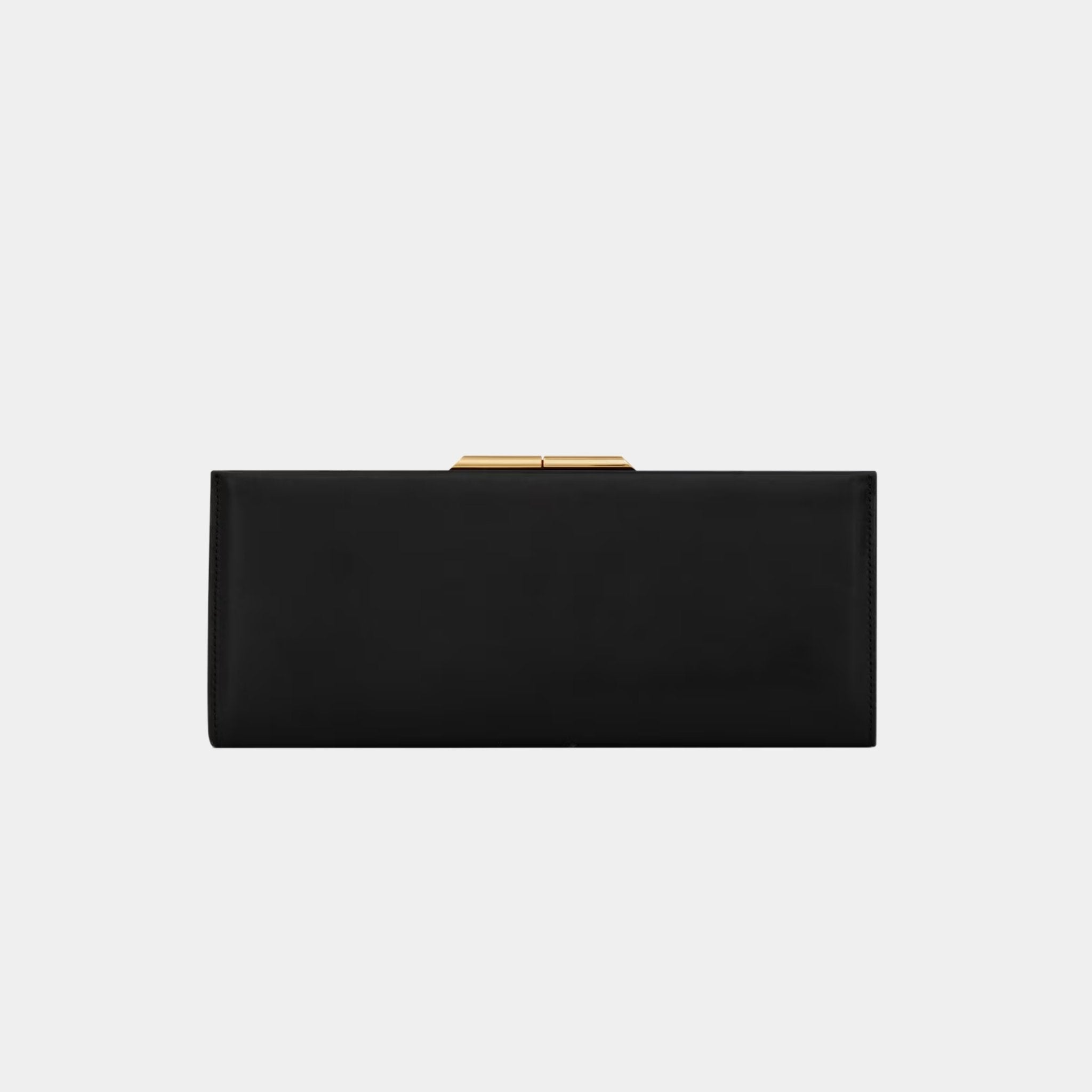Midnight Small Clutch In Smooth Leather
