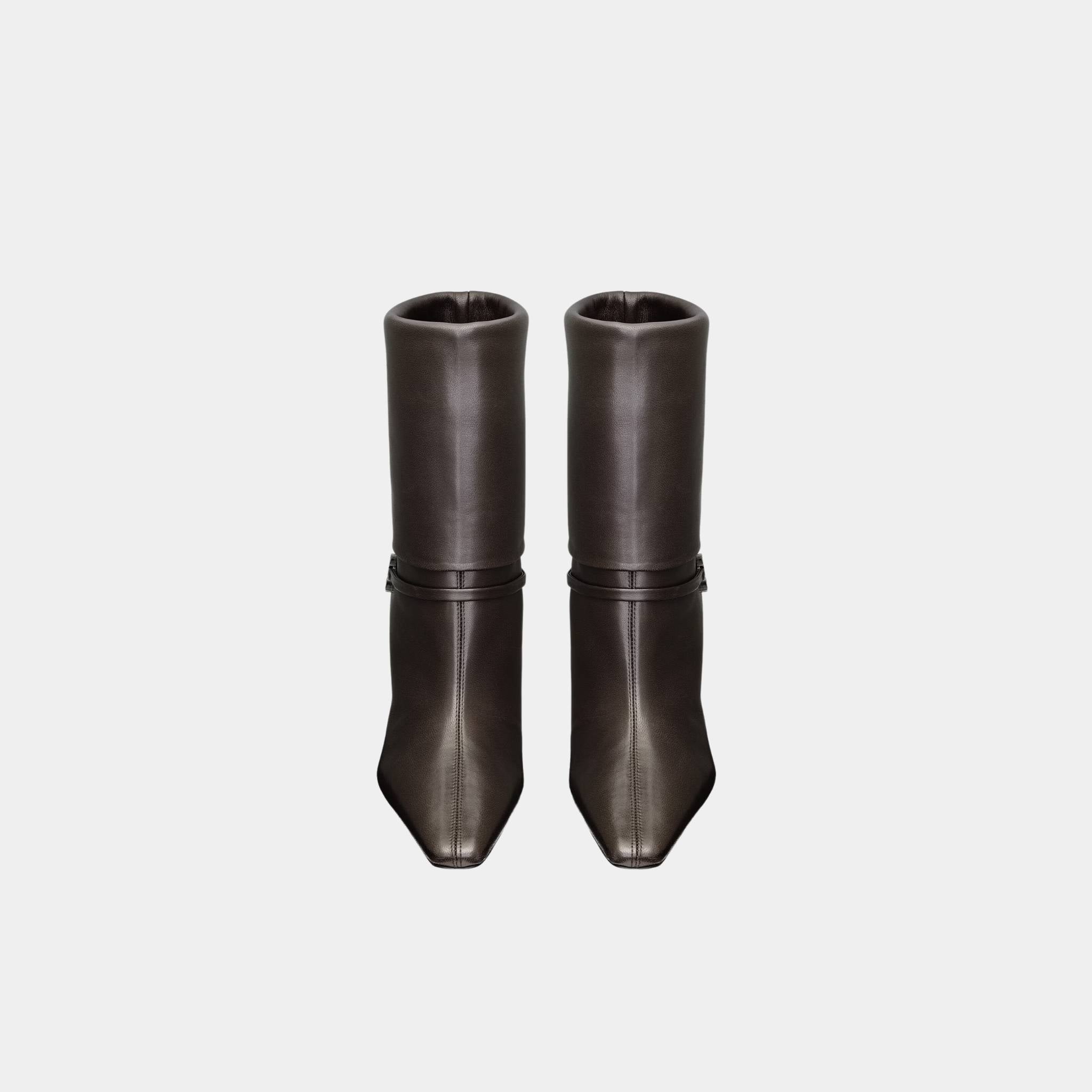 Niki Smooth Leather Ankle Boots