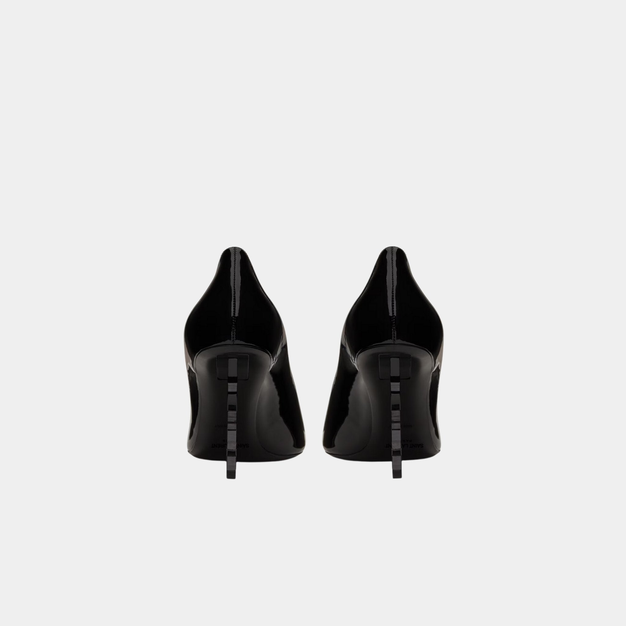 Opyum Patent Leather 8.5 cm Black Heel Pumps