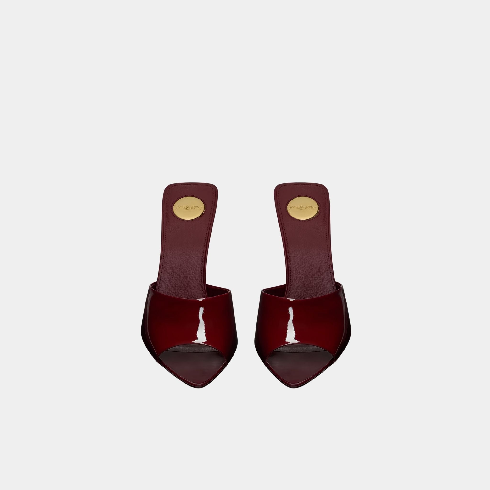 Romy Mules In Patent Leather