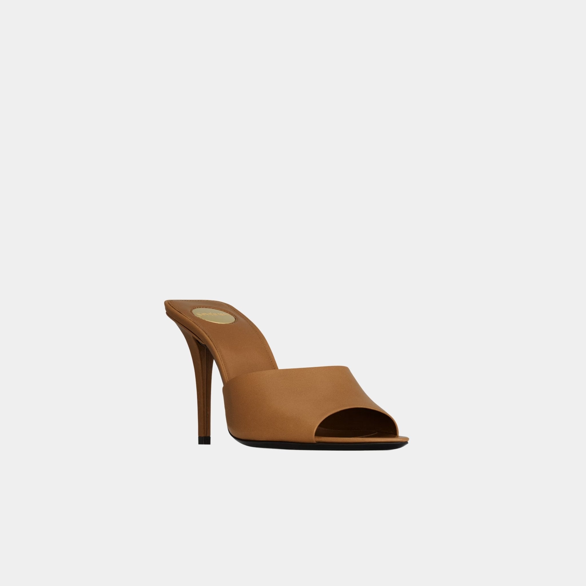 Romy Mules In Smooth Leather